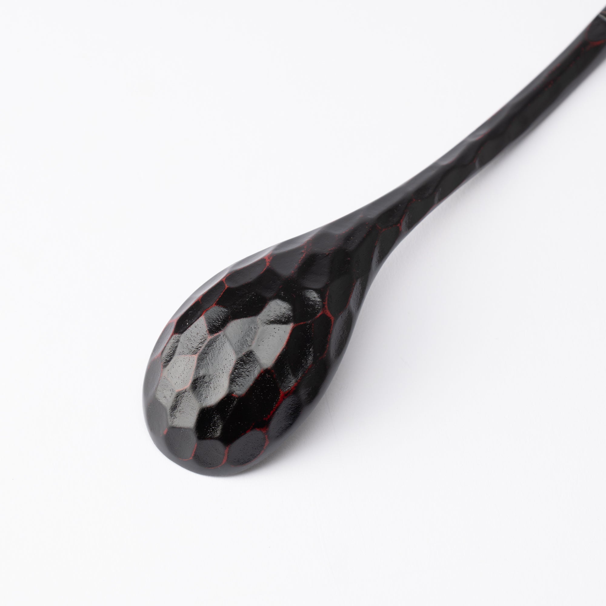 Tortoiseshell Pattern Yamanaka Lacquerware Ramen Spoon - MUSUBI KILN - Quality Japanese Tableware and Gift