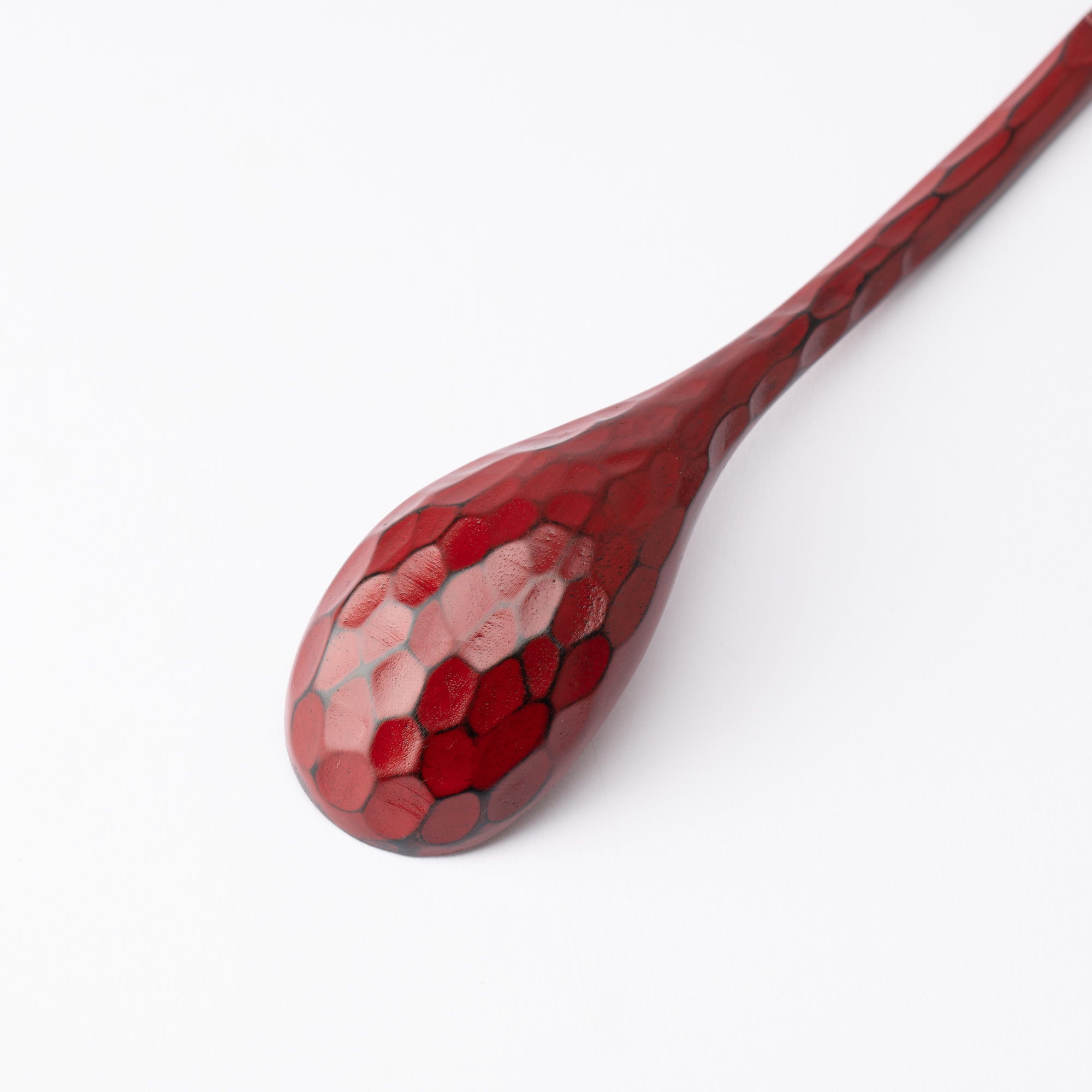 Tortoiseshell Pattern Yamanaka Lacquerware Ramen Spoon - MUSUBI KILN - Quality Japanese Tableware and Gift