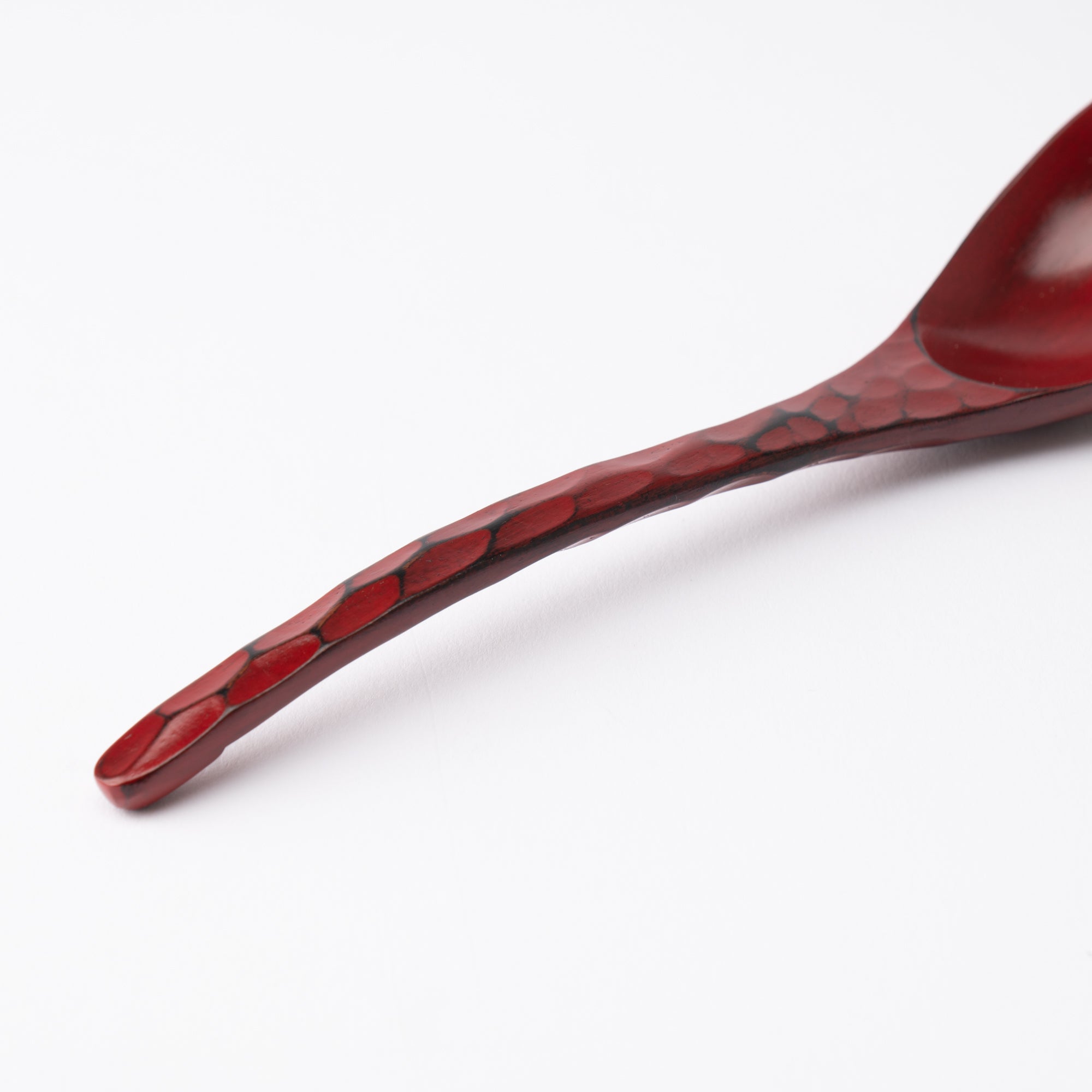 Tortoiseshell Pattern Yamanaka Lacquerware Ramen Spoon - MUSUBI KILN - Quality Japanese Tableware and Gift