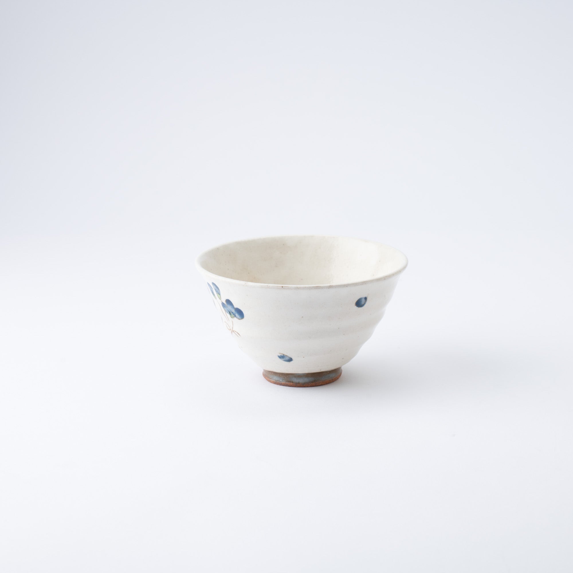 Tougen Kiln Rabbit Hasami Japanese Rice Bowl - MUSUBI KILN - Quality Japanese Tableware and Gift