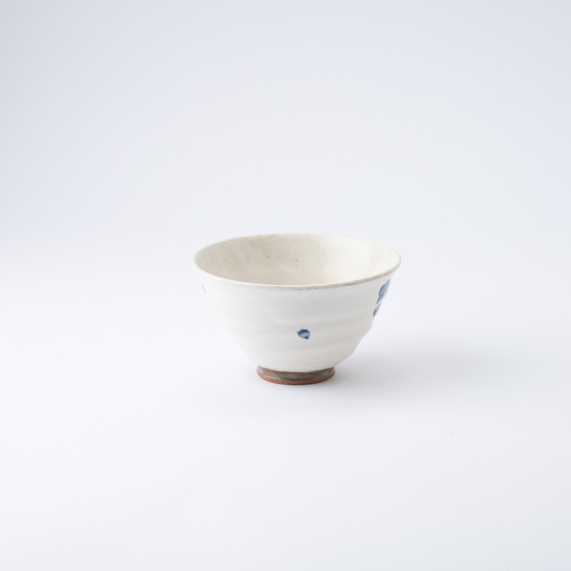 Tougen Kiln Rabbit Hasami Japanese Rice Bowl - MUSUBI KILN - Quality Japanese Tableware and Gift