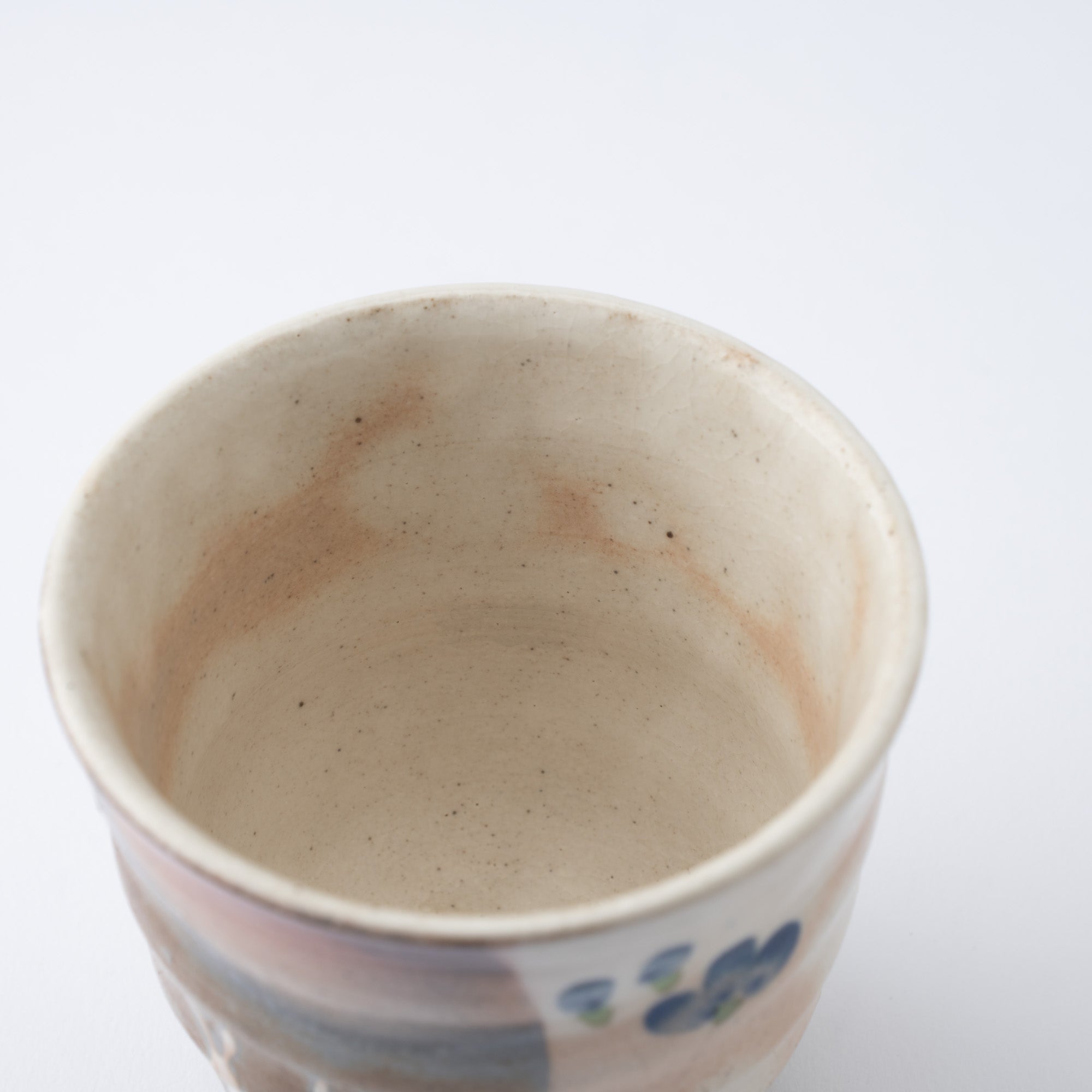 Tougen Kiln Rabbit Hasami Yunomi Japanese Teacup - MUSUBI KILN - Quality Japanese Tableware and Gift