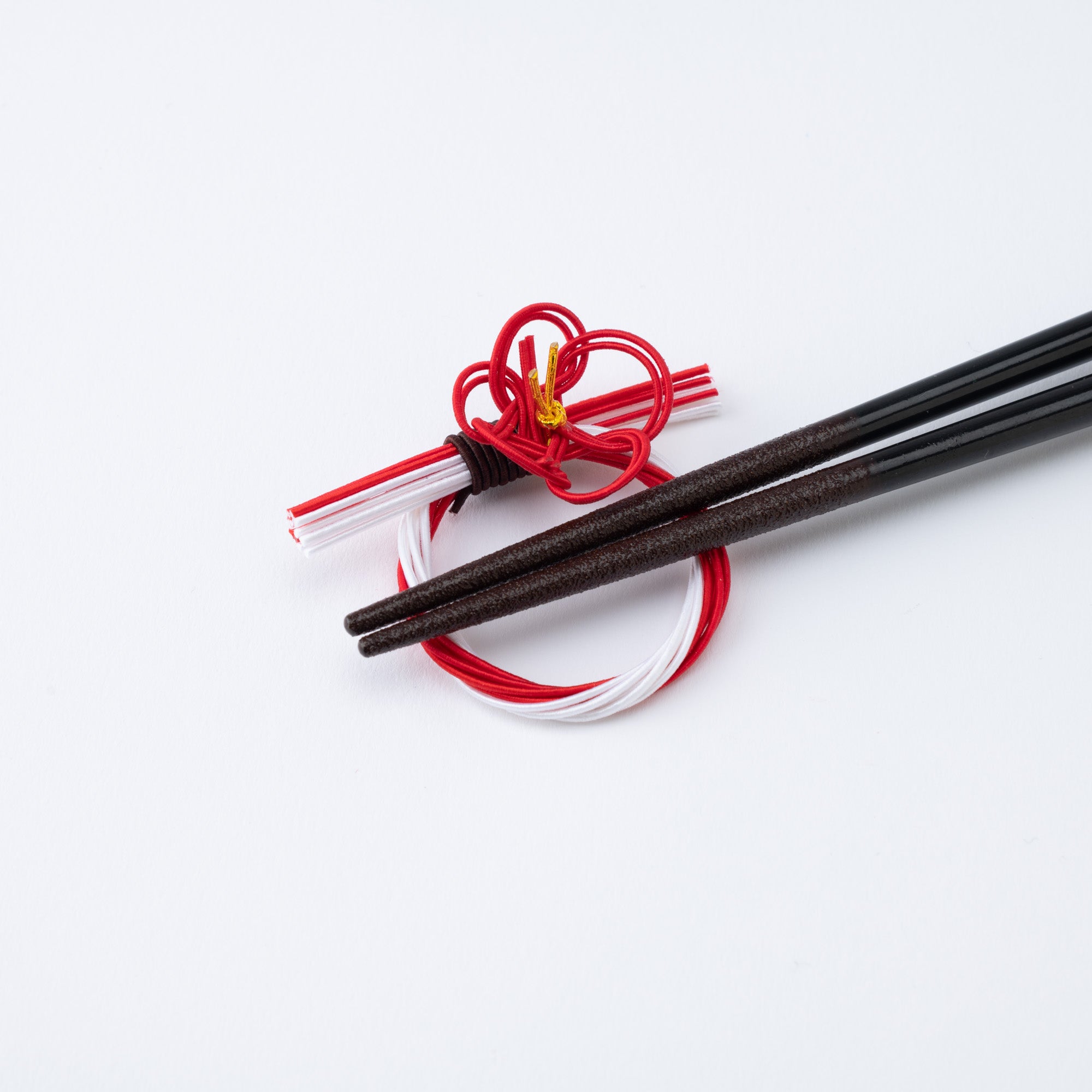 Tsuda Mizuhiki "knot" Plum Kaga Mizuhiki Chopstick Rest - MUSUBI KILN - Quality Japanese Tableware and Gift