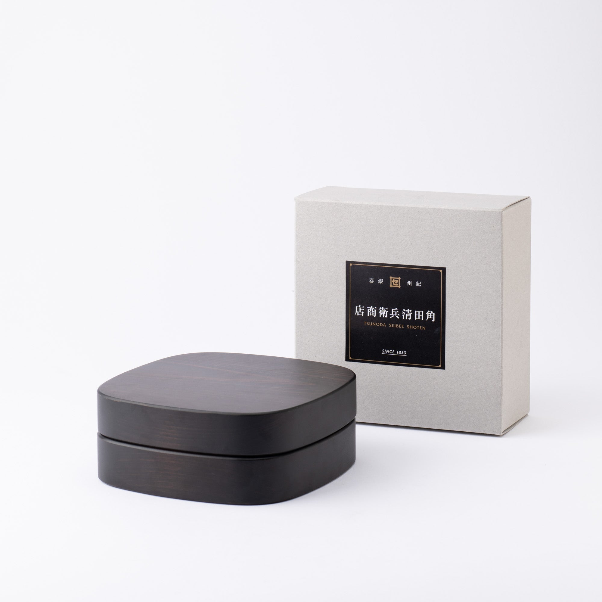 Tsunoda Seibee Kishu Cypress Square Bento Box - MUSUBI KILN - Quality Japanese Tableware and Gift