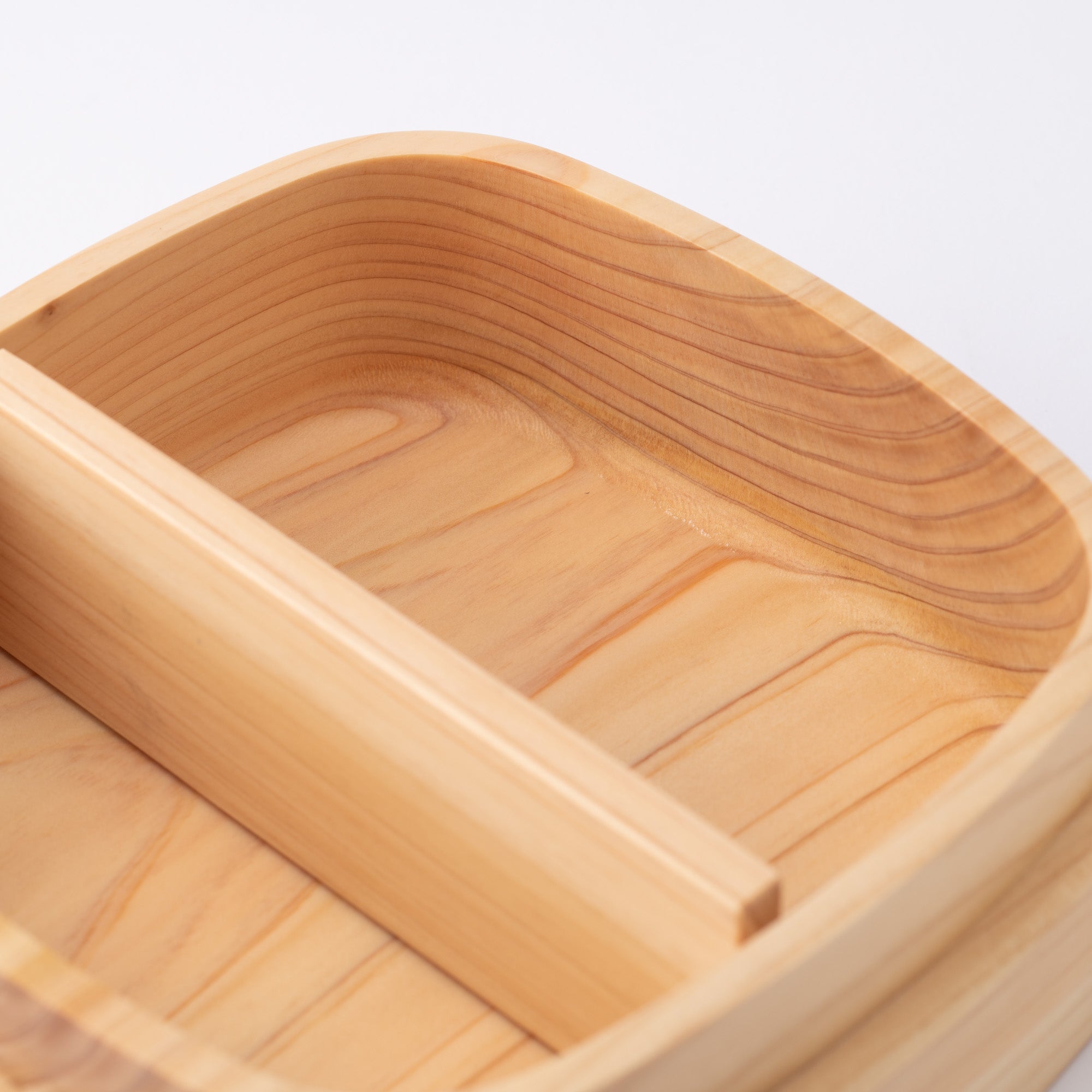 Tsunoda Seibee Kishu Cypress Square Bento Box - MUSUBI KILN - Quality Japanese Tableware and Gift