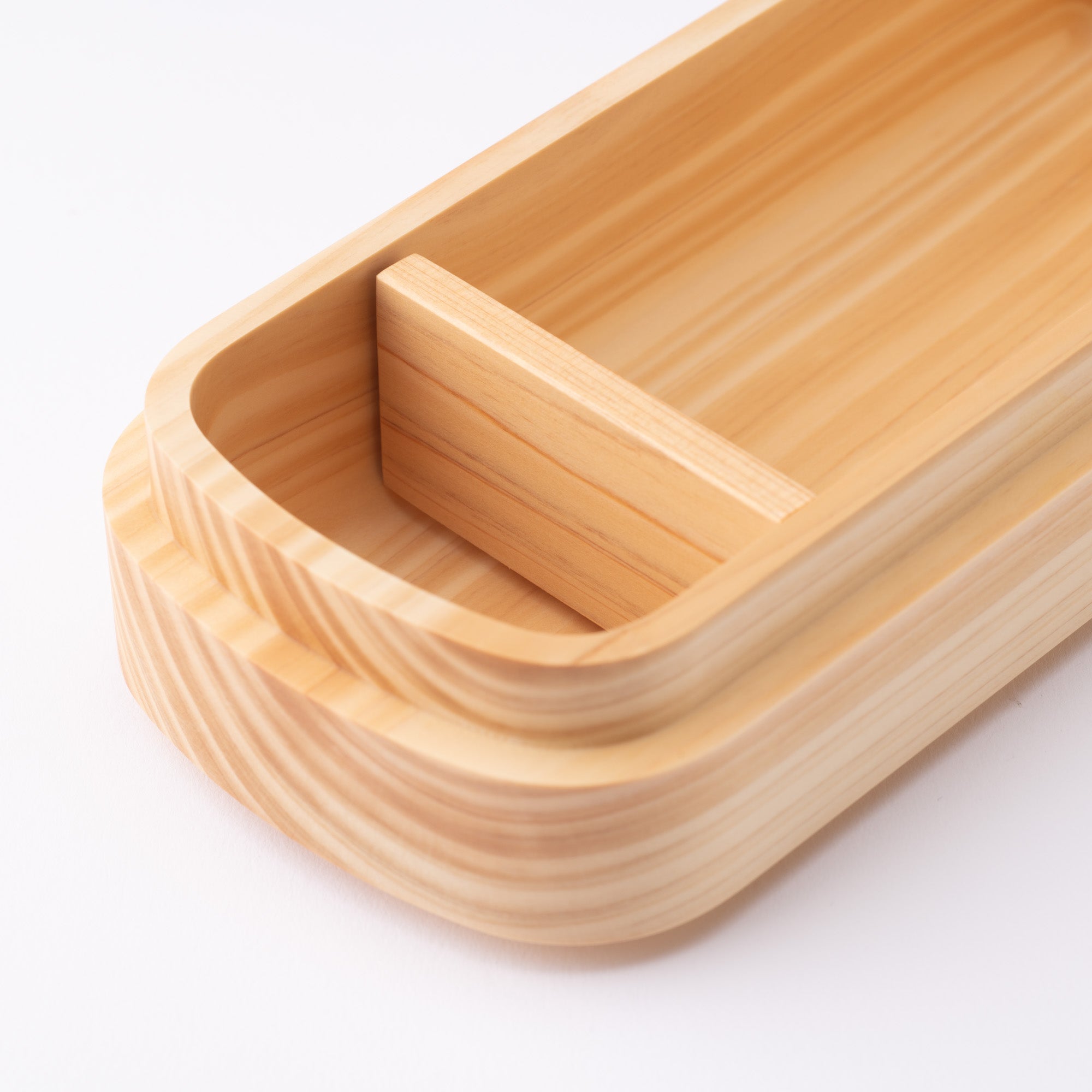 Tsunoda Seibee Kishu Cypress Two Tiered Bento Box - MUSUBI KILN - Quality Japanese Tableware and Gift