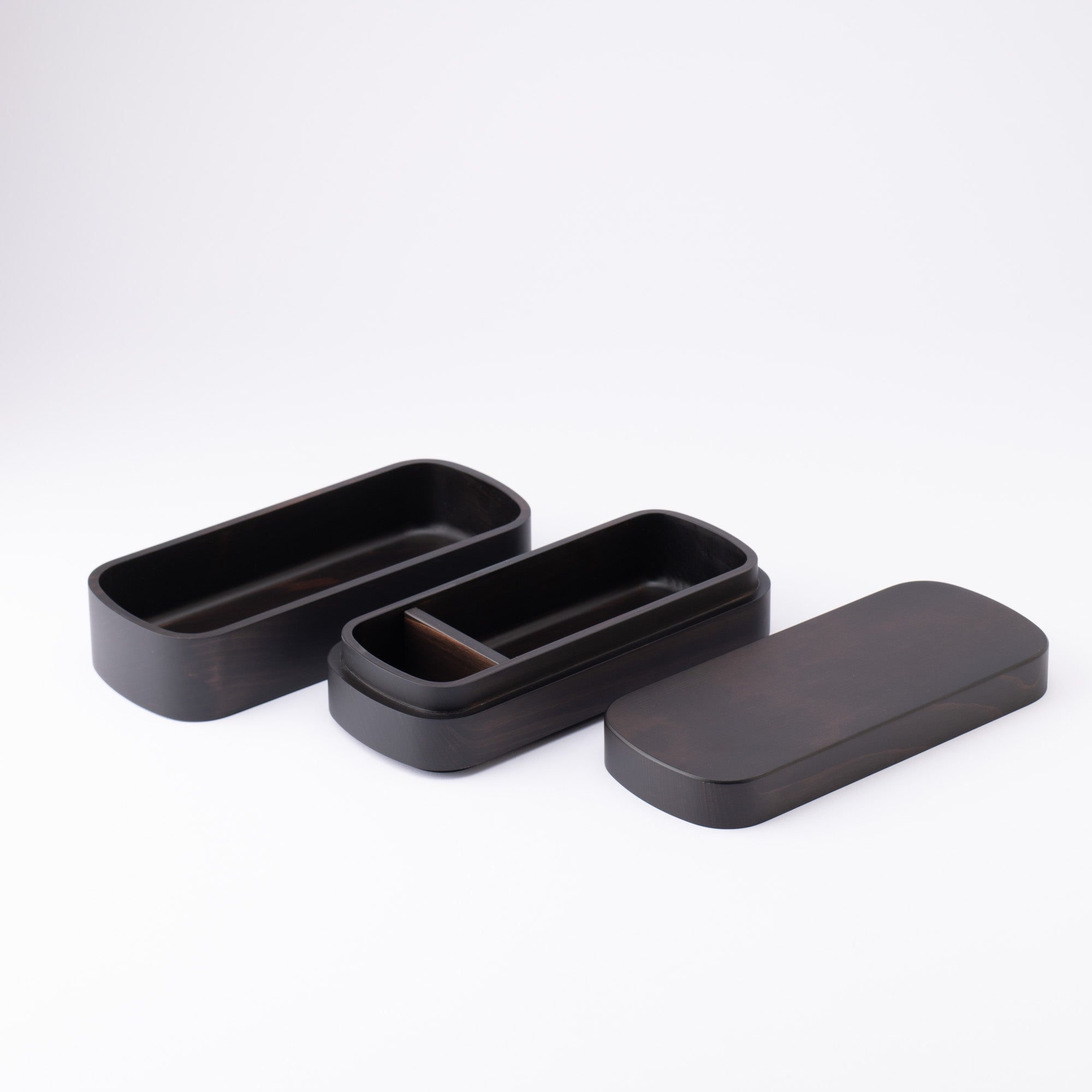 Tsunoda Seibee Kishu Cypress Two Tiered Bento Box - MUSUBI KILN - Quality Japanese Tableware and Gift