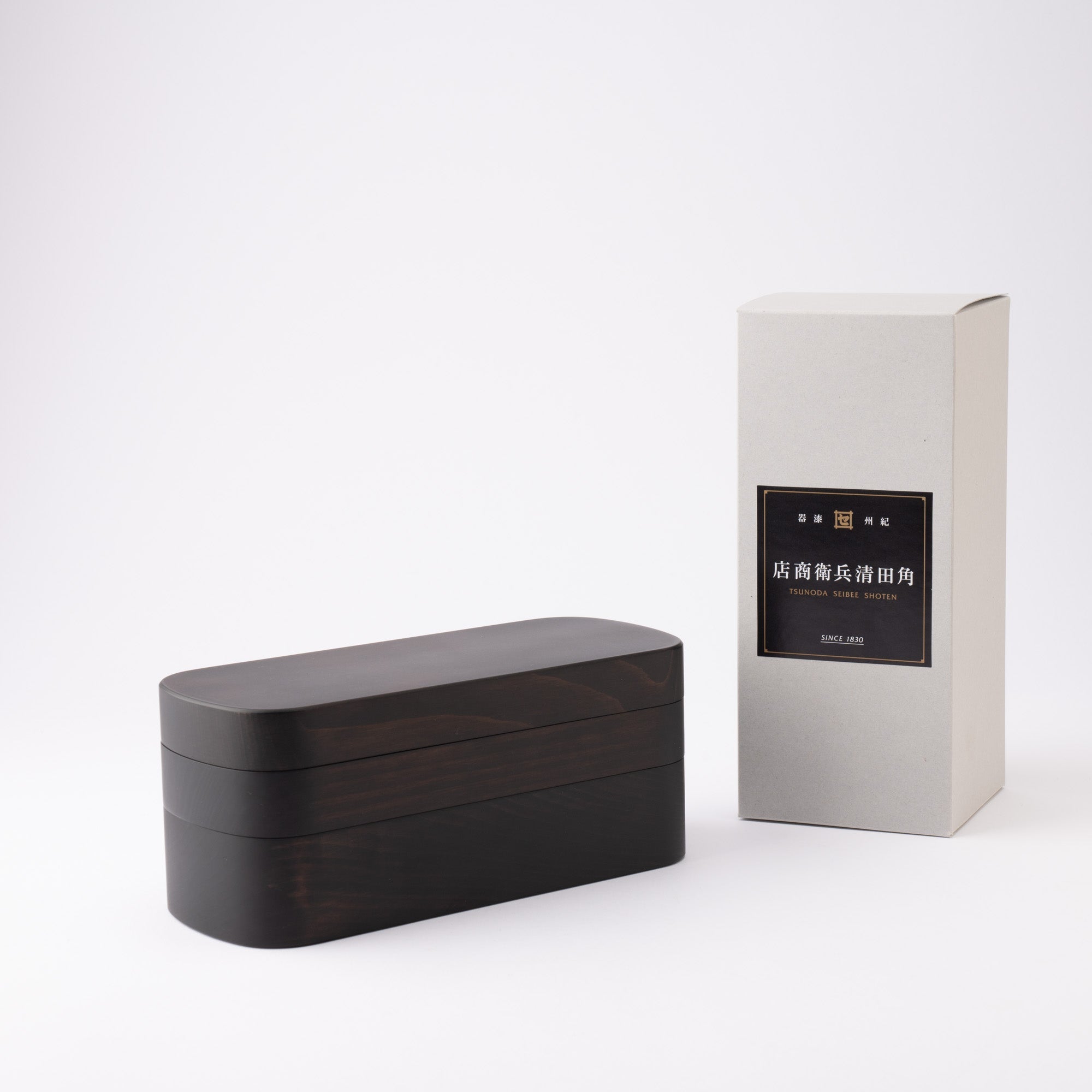 Tsunoda Seibee Kishu Cypress Two Tiered Bento Box - MUSUBI KILN - Quality Japanese Tableware and Gift