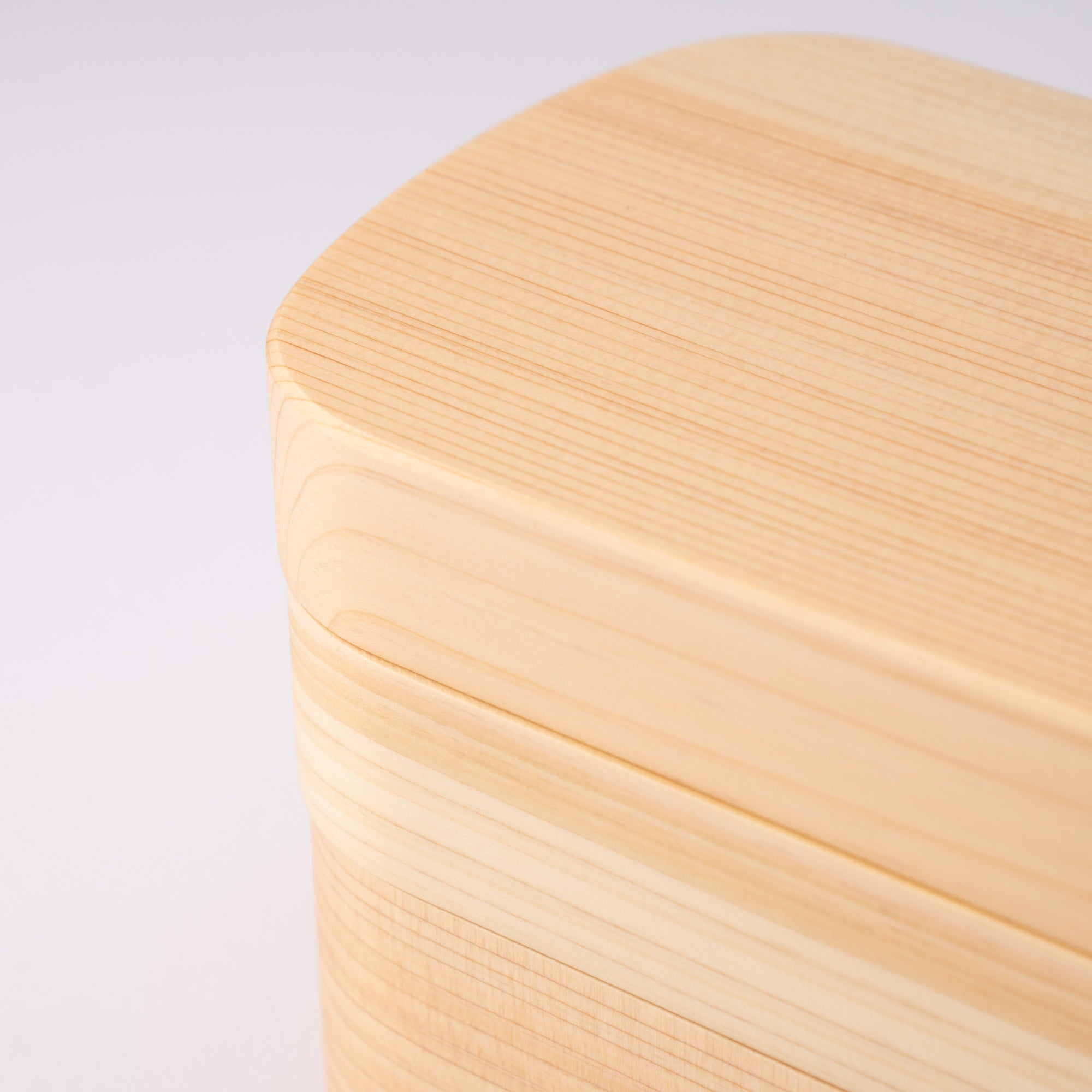 Tsunoda Seibee Kishu Cypress Two Tiered Bento Box - MUSUBI KILN - Quality Japanese Tableware and Gift