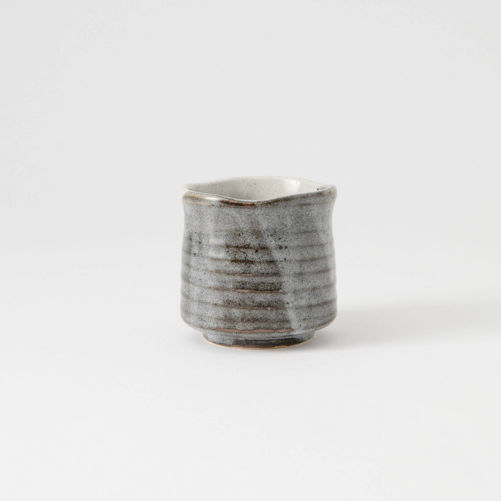 Twin Sparrows Kutani Yunomi Japanese Teacup - B - MUSUBI KILN - Quality Japanese Tableware and Gift