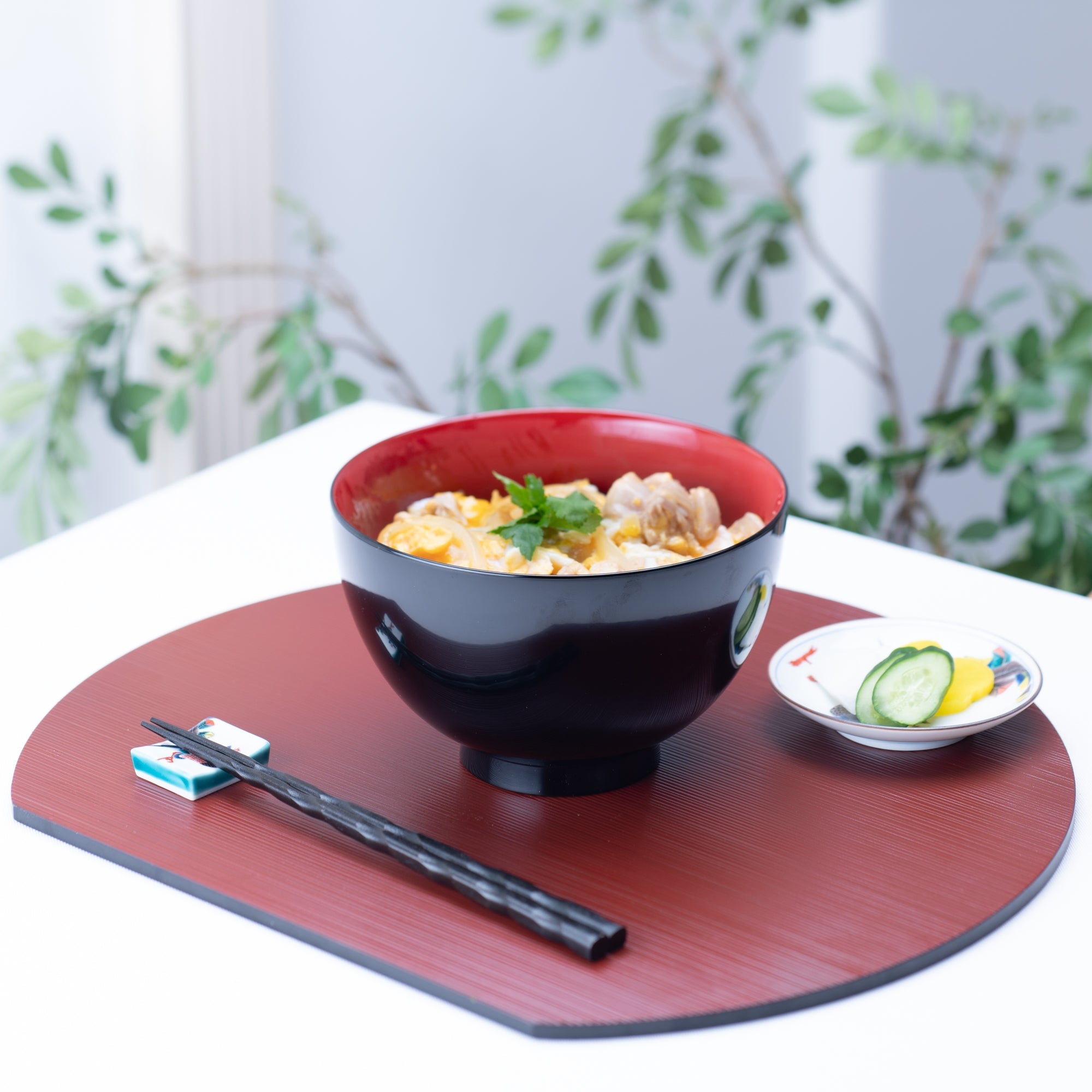 Udon Yamanaka Lacquerware Donburi Bowl M - MUSUBI KILN - Quality Japanese Tableware and Gift