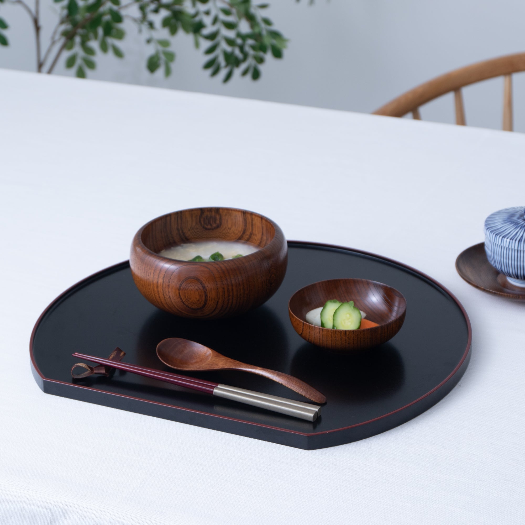 Wipe - lacquer Yamanaka Lacquerware Oryoki Bowl Set - MUSUBI KILN - Quality Japanese Tableware and Gift