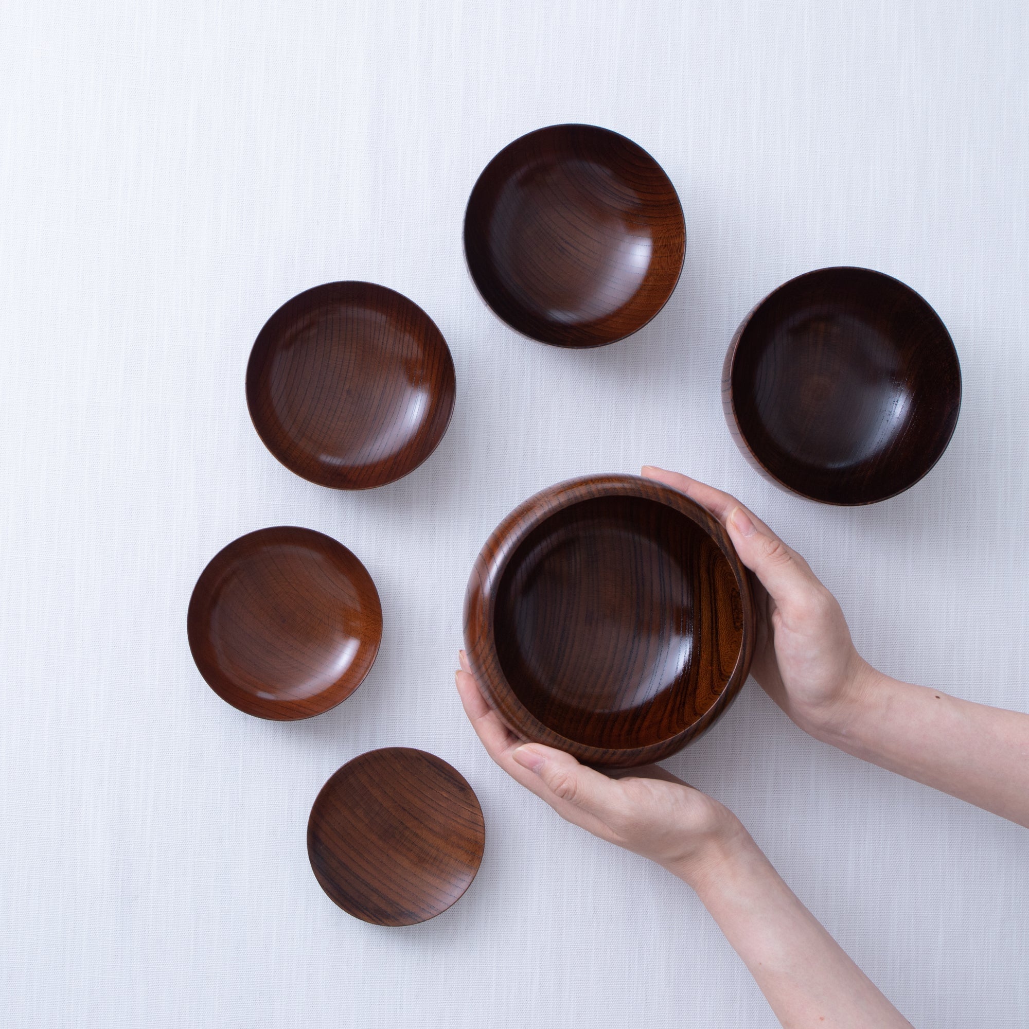 Wipe - lacquer Yamanaka Lacquerware Oryoki Bowl Set - MUSUBI KILN - Quality Japanese Tableware and Gift