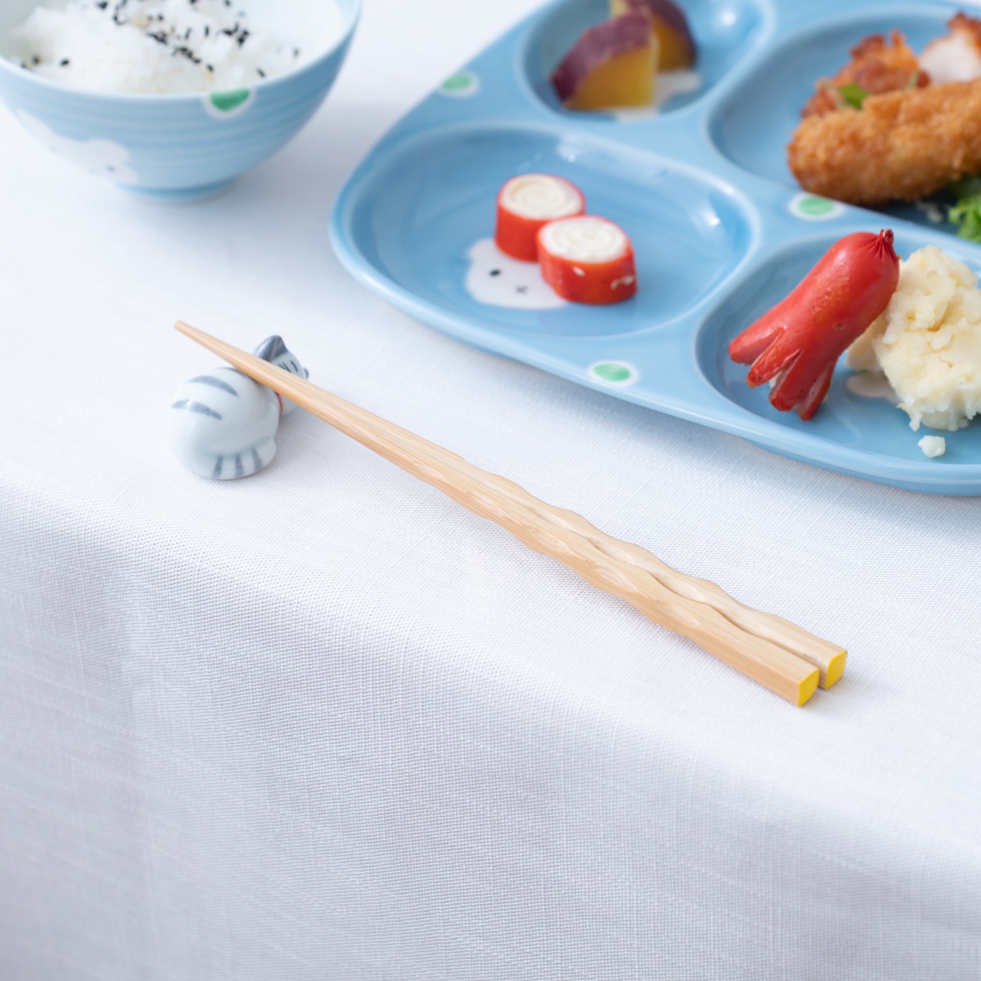 Yamachiku Kizuna Bamboo Reusable Chopsticks 18 cm (7.1 in) - MUSUBI KILN - Quality Japanese Tableware and Gift