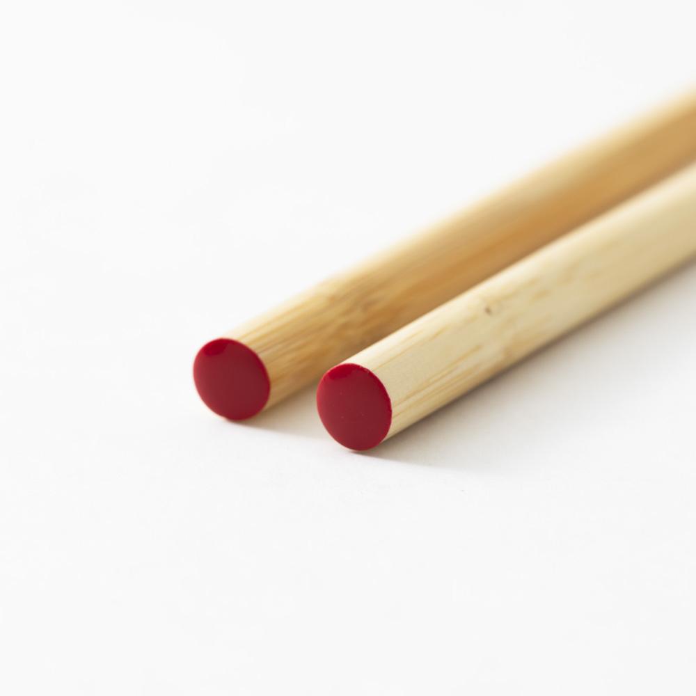 Yamachiku Okaeri Clear Lacquered Bamboo Reusable Chopsticks 16 cm (6.3 in) - 23 cm (9 in) - MUSUBI KILN - Quality Japanese Tableware and Gift