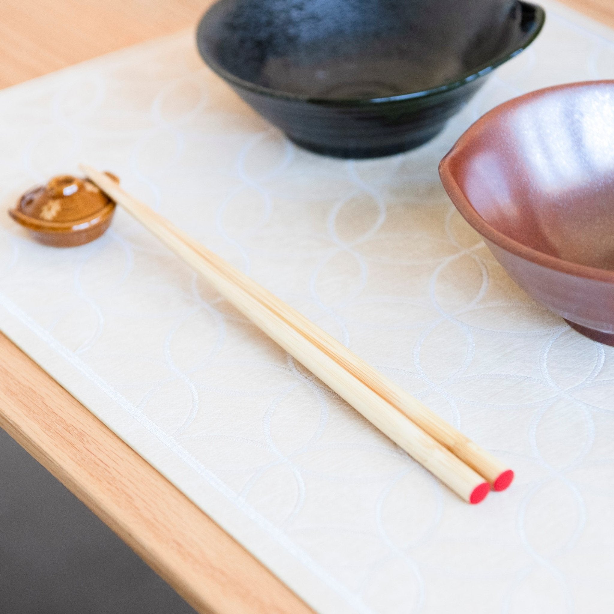 Yamachiku Okaeri Clear Lacquered Bamboo Reusable Chopsticks 16 cm (6.3 in) - 23 cm (9 in) - MUSUBI KILN - Quality Japanese Tableware and Gift