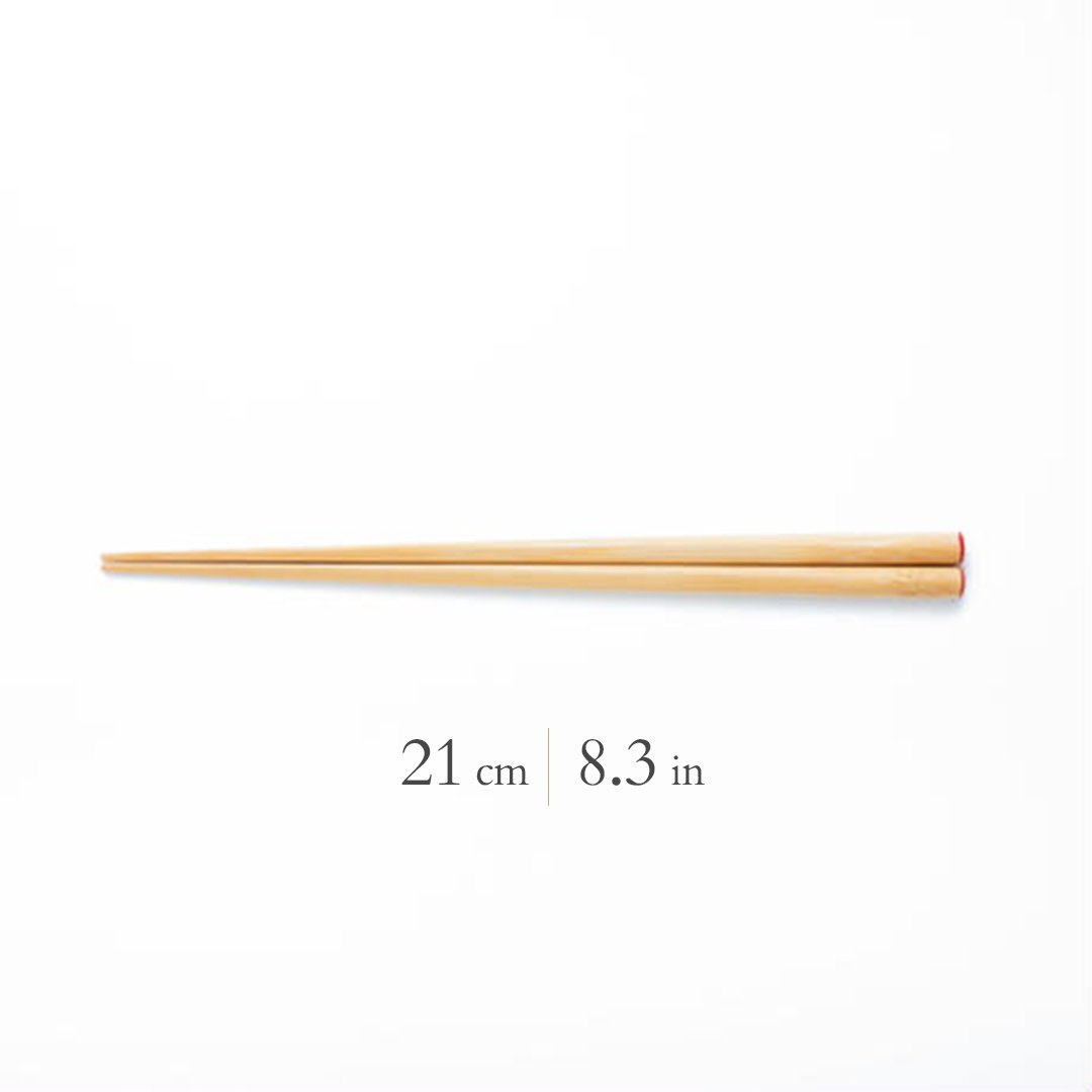 Yamachiku Okaeri Clear Lacquered Bamboo Reusable Chopsticks 16 cm (6.3 in) - 23 cm (9 in) - MUSUBI KILN - Quality Japanese Tableware and Gift