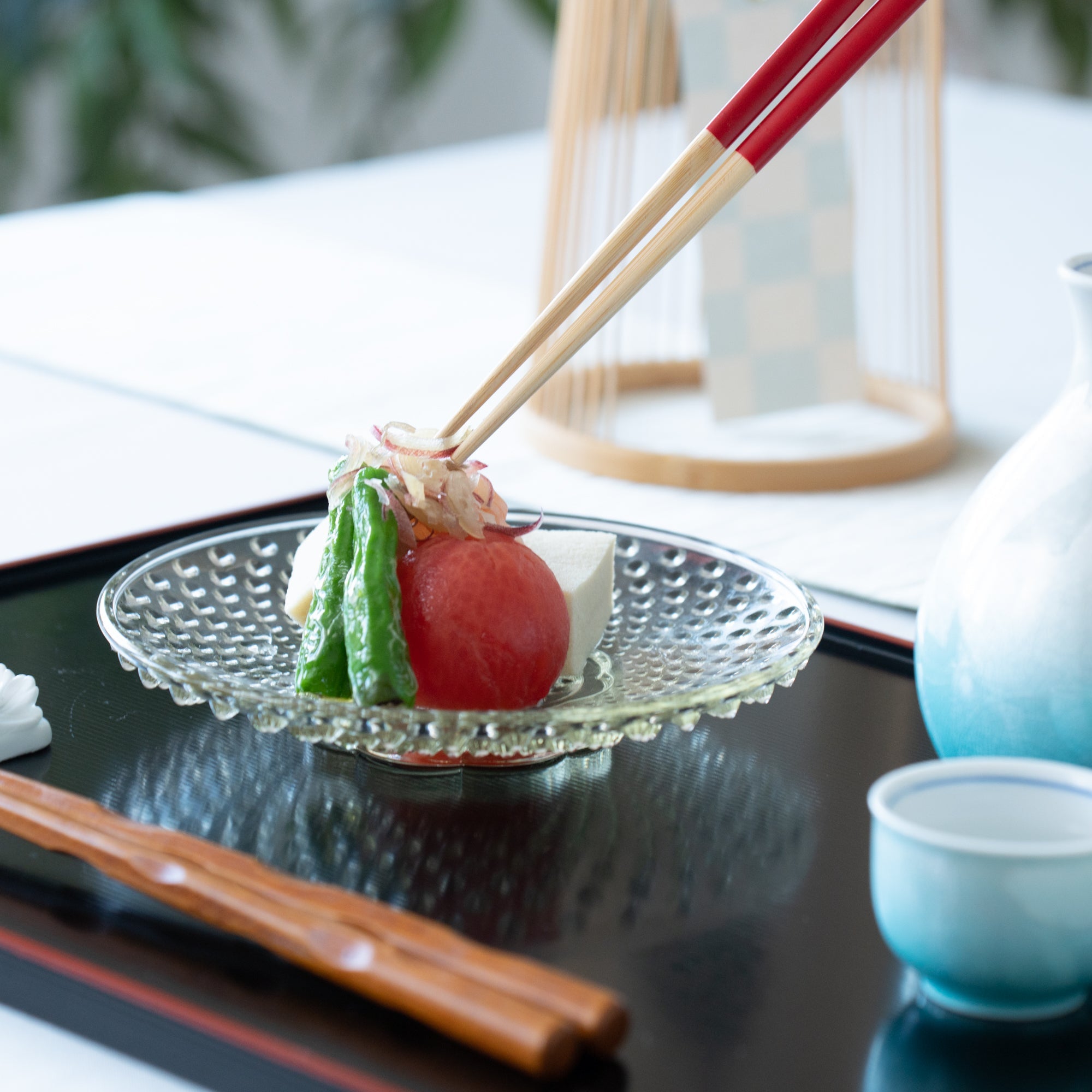 Yamachiku Triangle Bamboo Serving Chopsticks 33 cm (13 in) - MUSUBI KILN - Quality Japanese Tableware and Gift