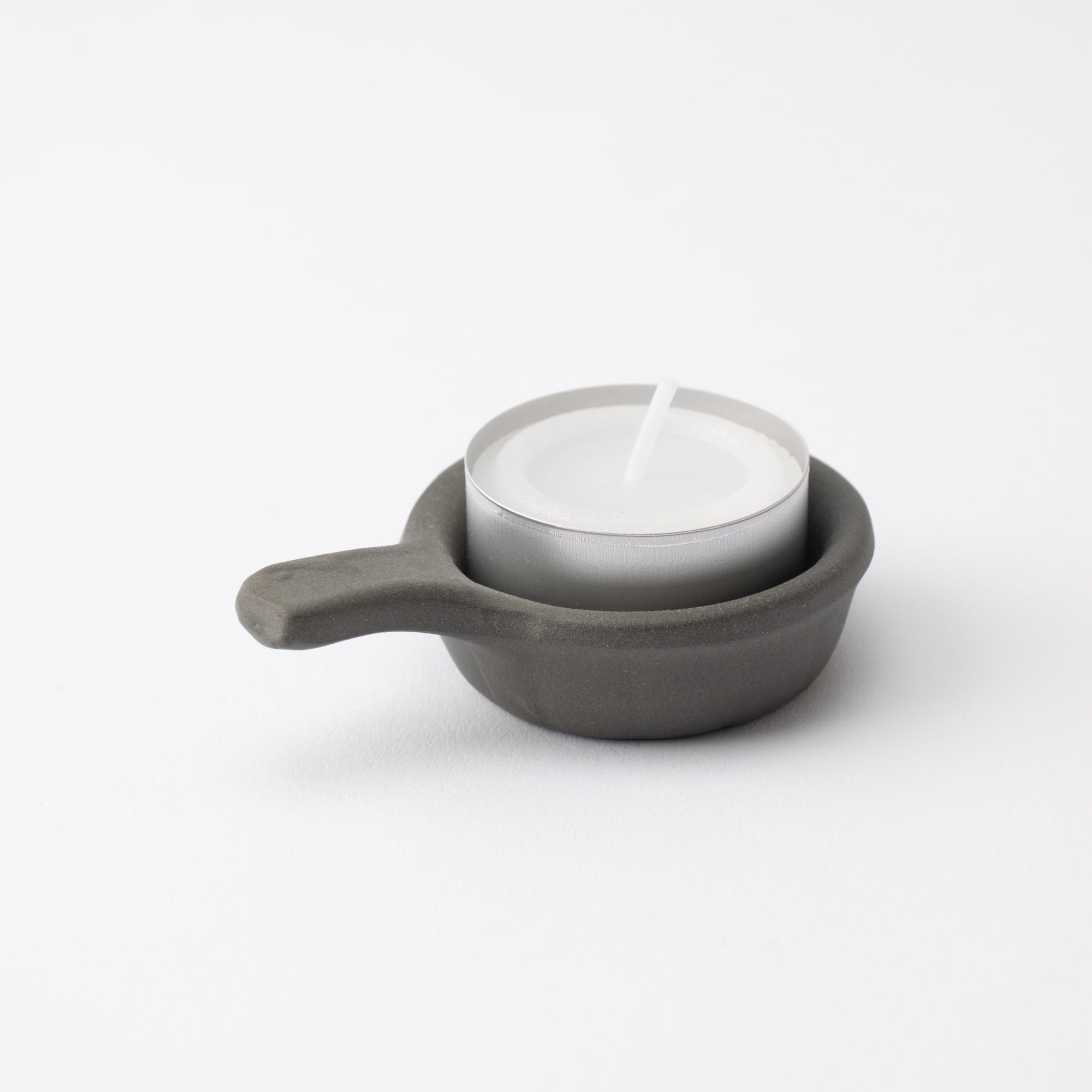 Yamafusa Loquat Leaf Round Tokoname Chakoro Tea Incense Burner - MUSUBI KILN - Quality Japanese Tableware and Gift