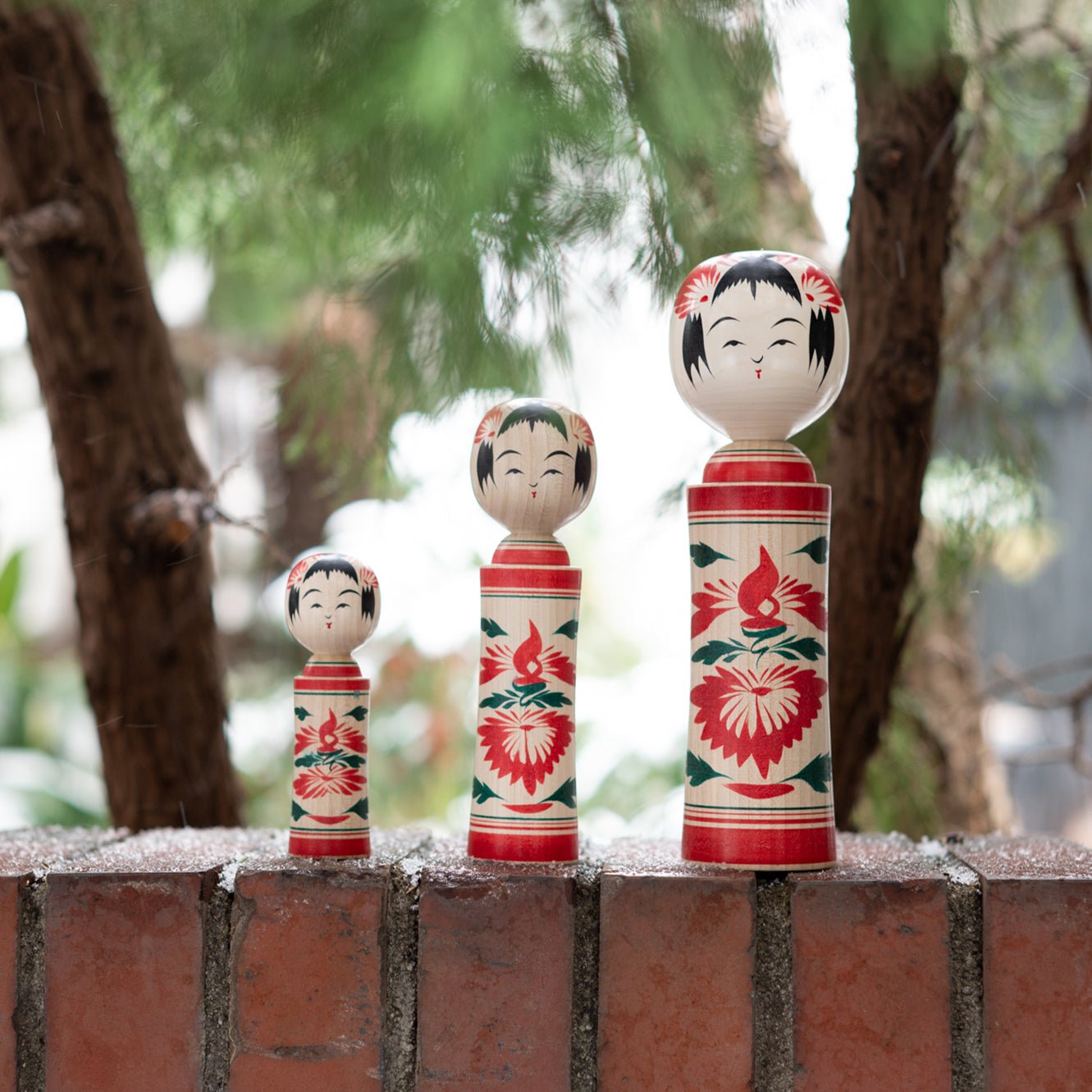 Yasuo Okazaki Naruko Kokeshi Doll M (18cm/7in) - MUSUBI KILN - Quality Japanese Tableware and Gift
