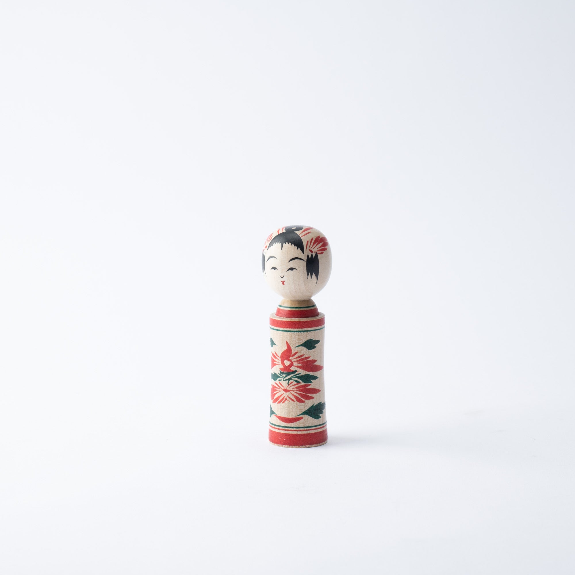 Yasuo Okazaki Naruko Kokeshi Doll S (12cm/4.7in) - MUSUBI KILN - Quality Japanese Tableware and Gift