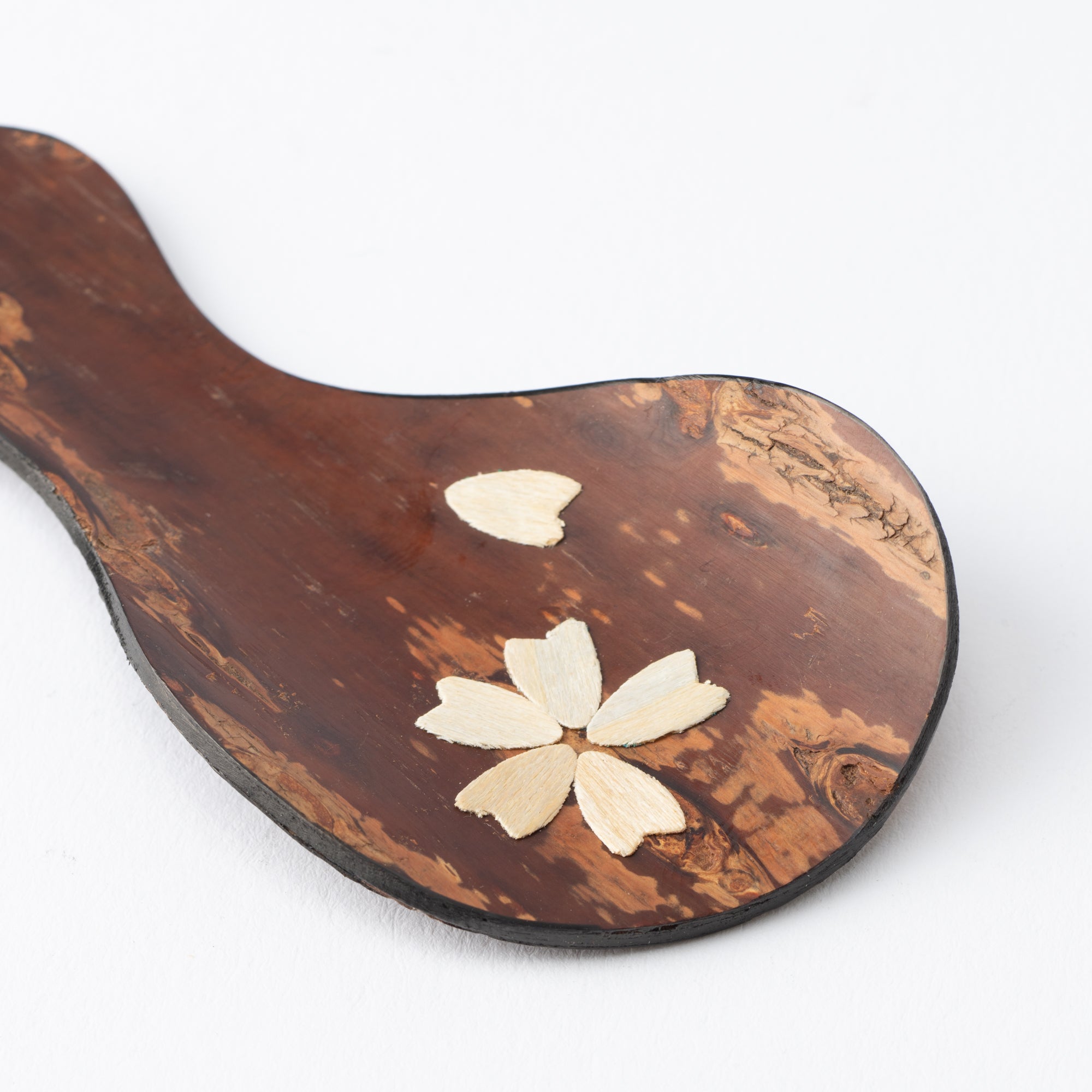 Yatsuyanagi Gourd and Sakura Akita Cherry Bark Work Chasaji Teaspoon - MUSUBI KILN - Quality Japanese Tableware and Gift