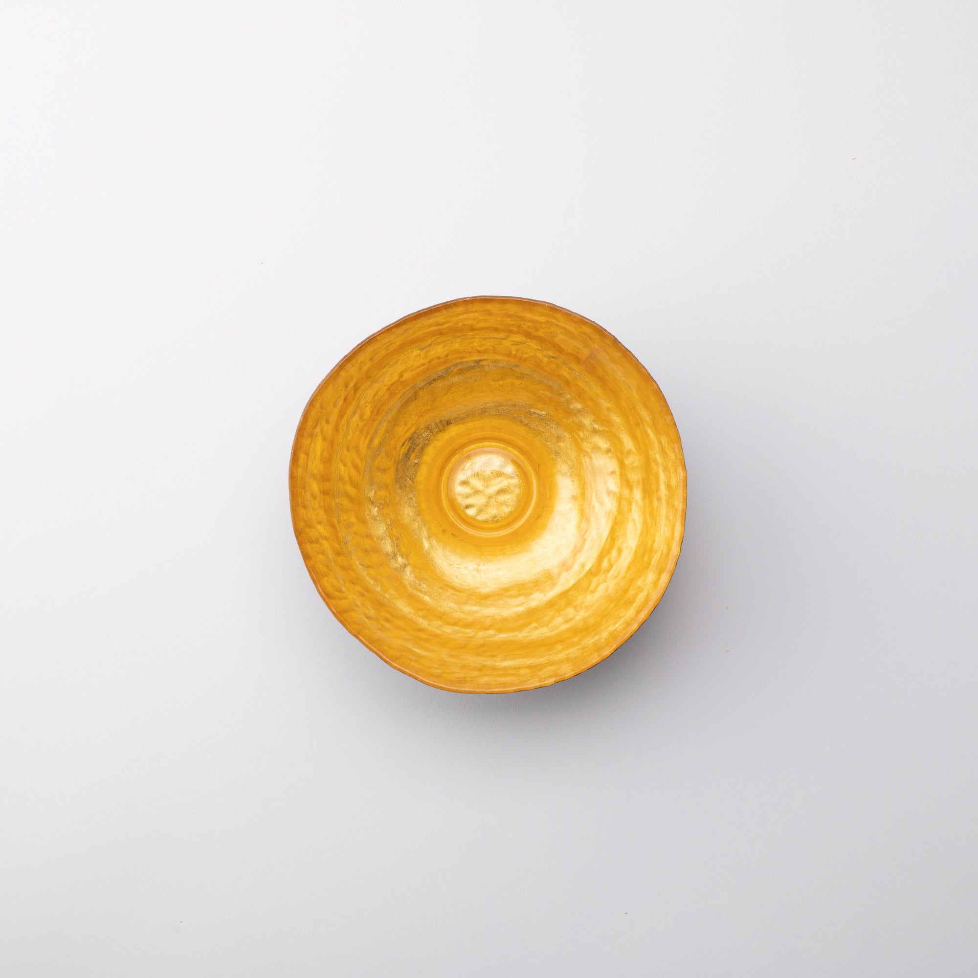 Yoshita Kasho Glass Gold Matcha Bowl Chawan - MUSUBI KILN - Quality Japanese Tableware and Gift