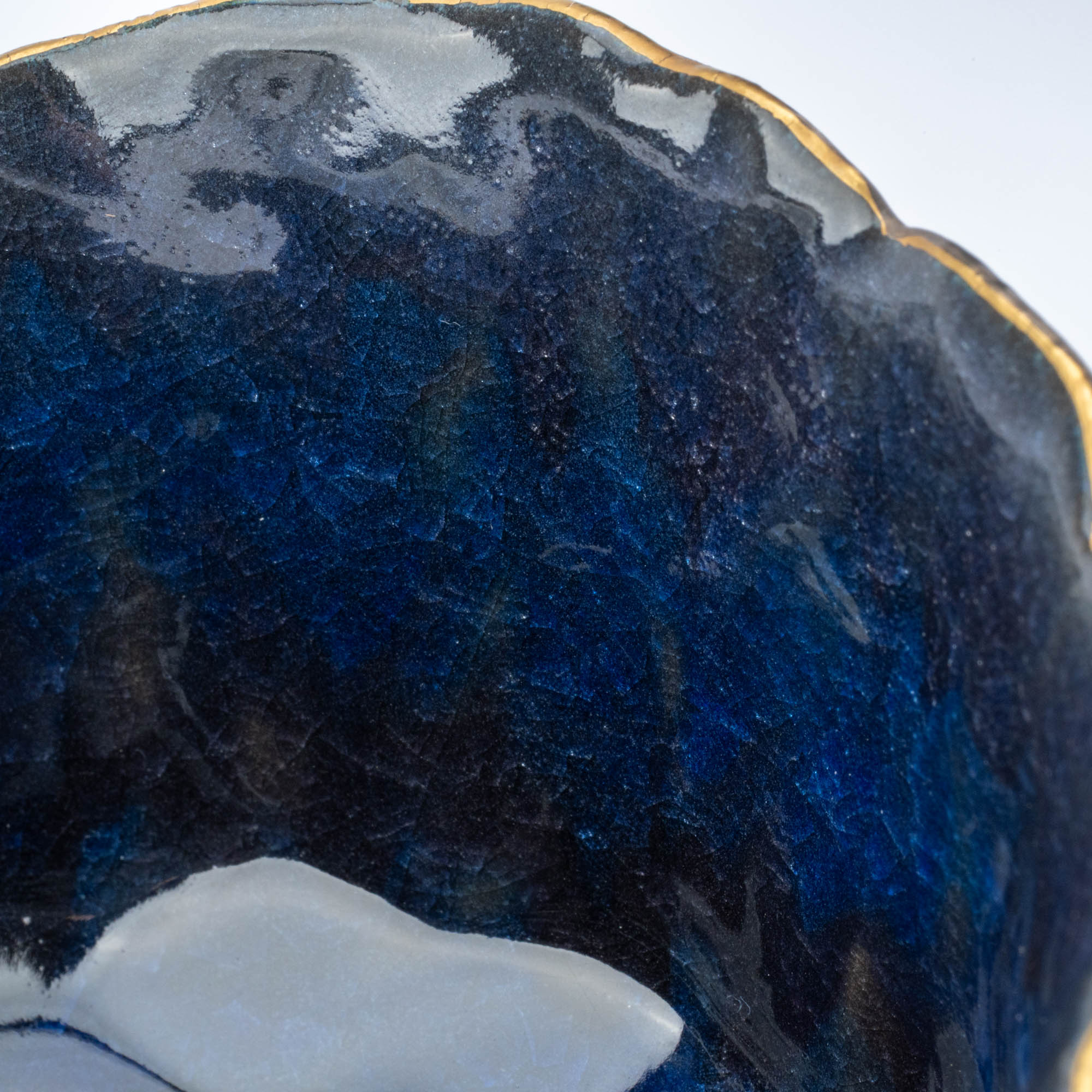 Moonlit Bloom and Bird Matcha Bowl