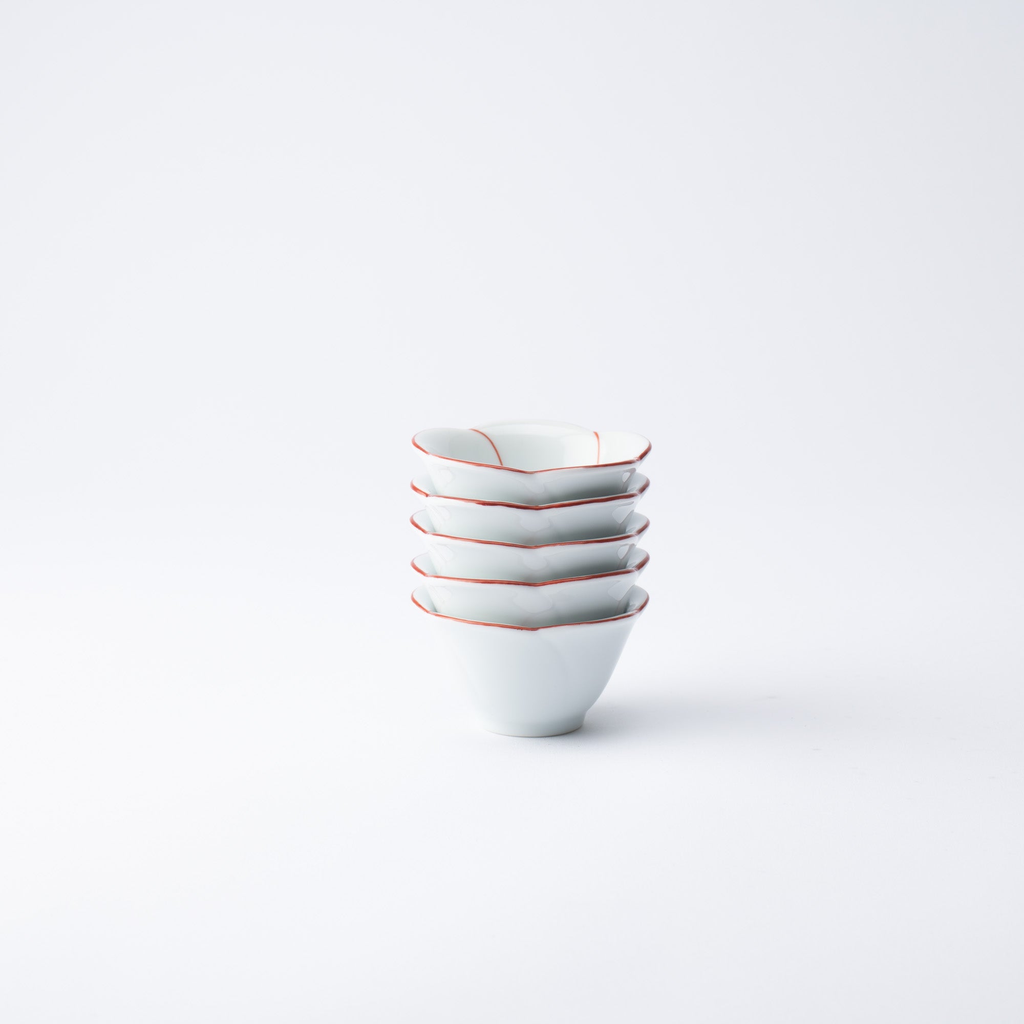 Yazaemon Plum-Shaped Kobachi Small Bowl Set