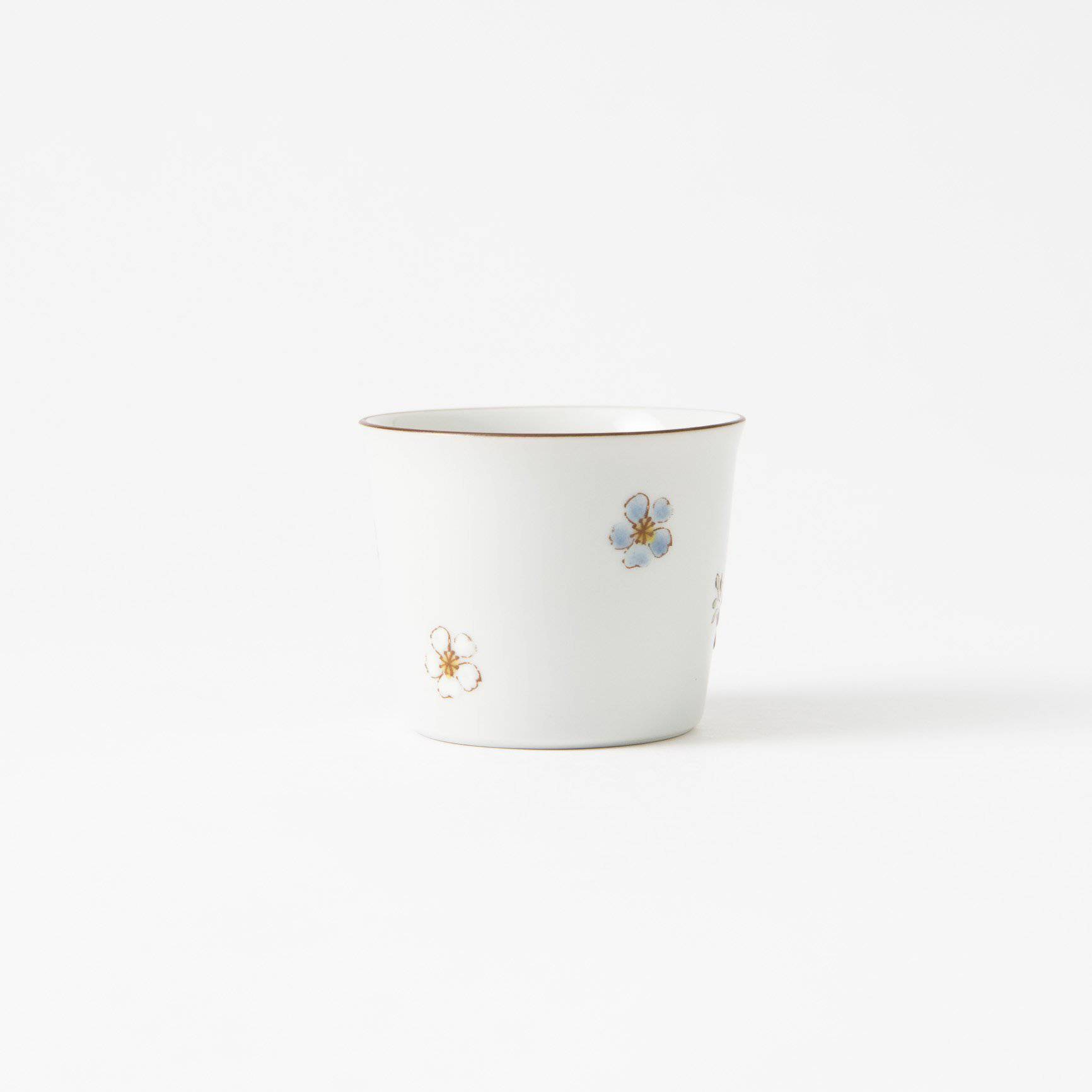 Atelier Yu Brilliant Flower Kutani Japanese Teacup - MUSUBI KILN - Quality Japanese Tableware and Gift