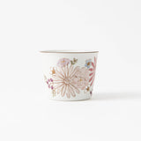 Atelier Yu Brilliant flower Kutani Japanese Teacup - MUSUBI KILN - Handmade Japanese Tableware and Japanese Dinnerware