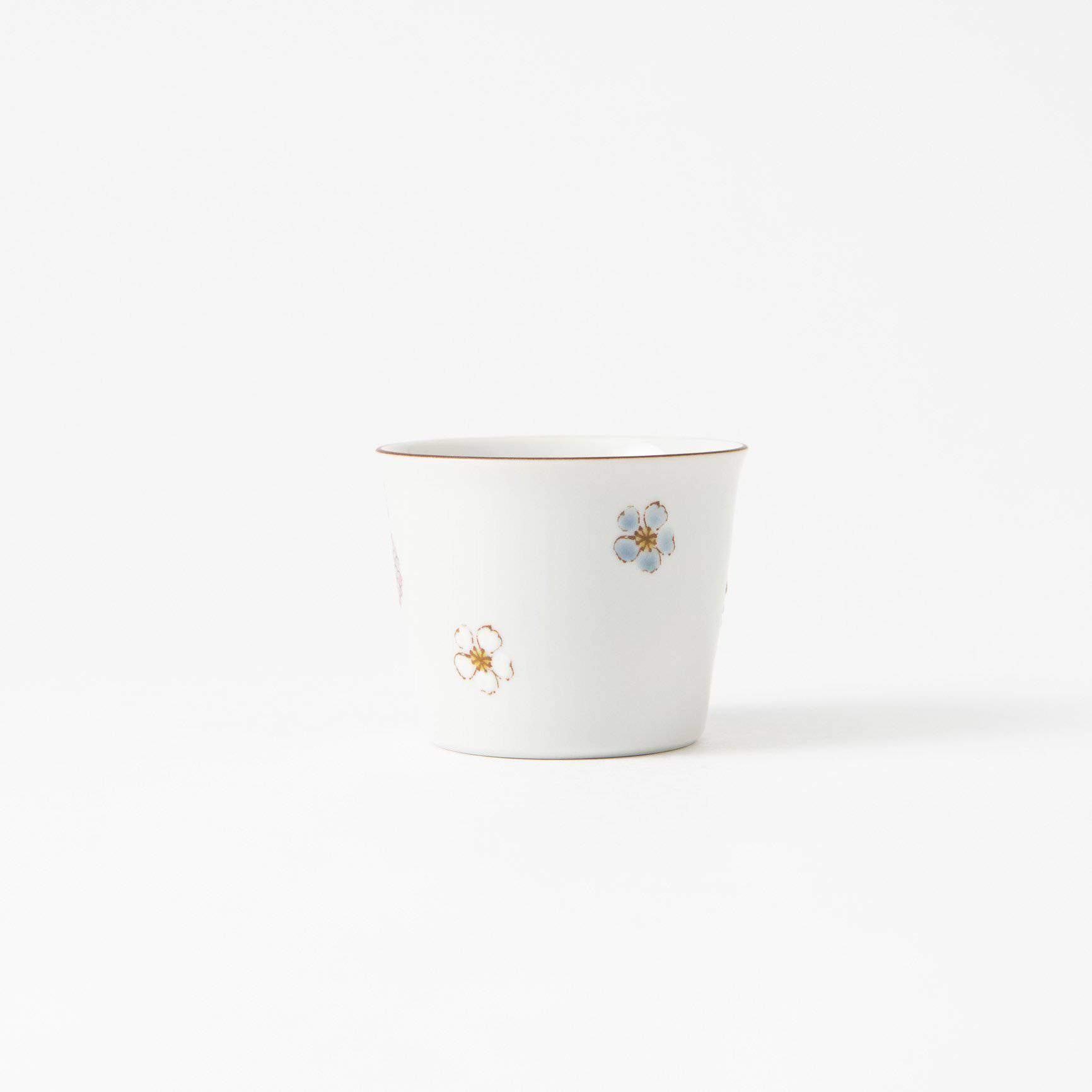 Atelier Yu Brilliant Flower Kutani Japanese Teacup - MUSUBI KILN - Quality Japanese Tableware and Gift