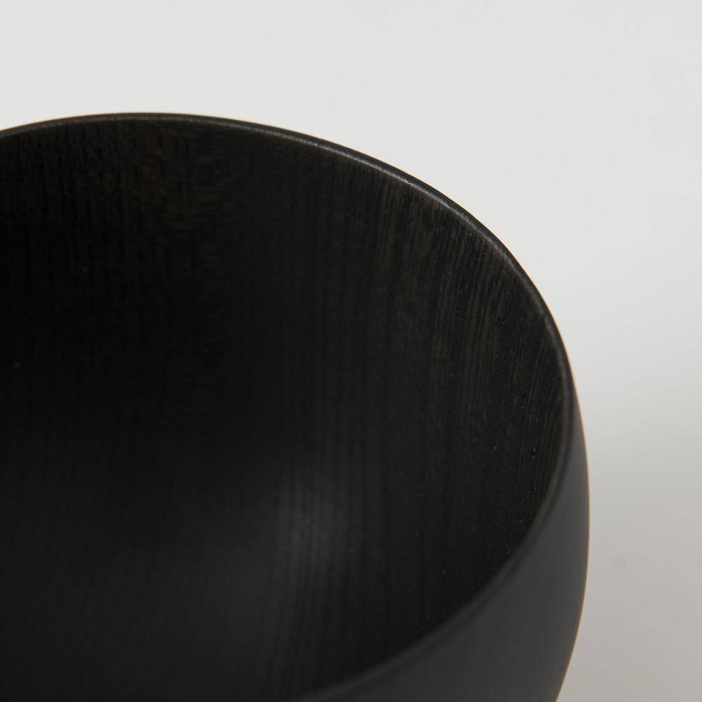 Gatomikio TSUMUGI MARIGATA Yamanaka Lacquer Miso Soup Bowl - MUSUBI KILN - Handmade Japanese Tableware and Japanese Dinnerware