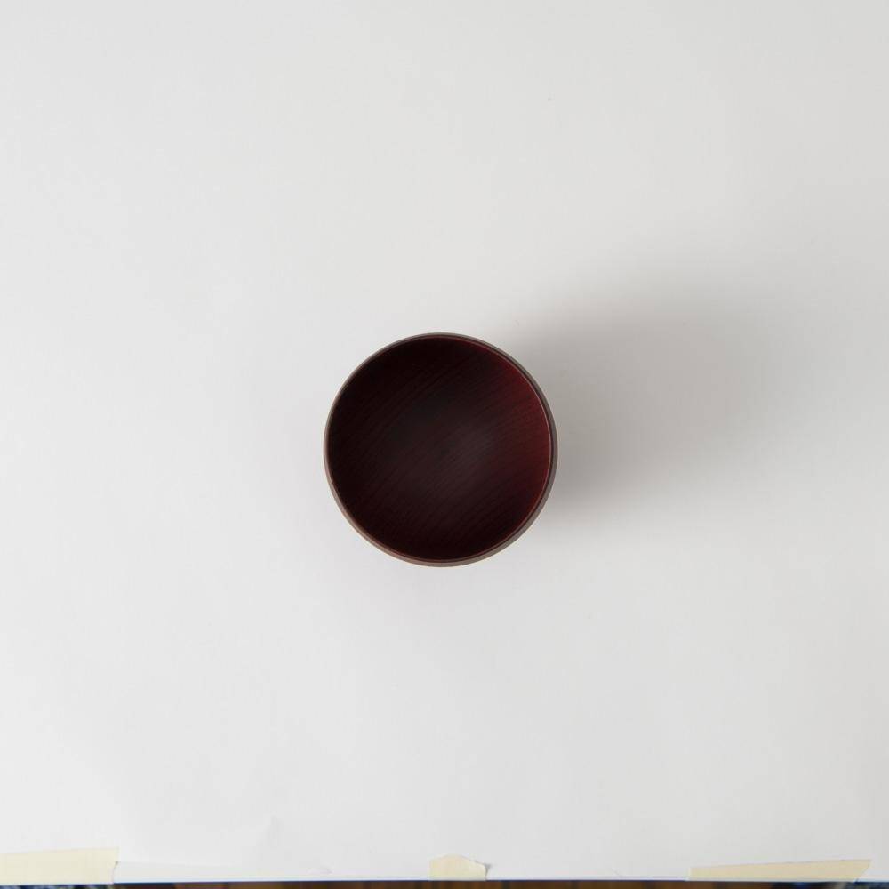 Gatomikio TSUMUGI MARIGATA Yamanaka Lacquer Miso Soup Bowl - MUSUBI KILN - Handmade Japanese Tableware and Japanese Dinnerware