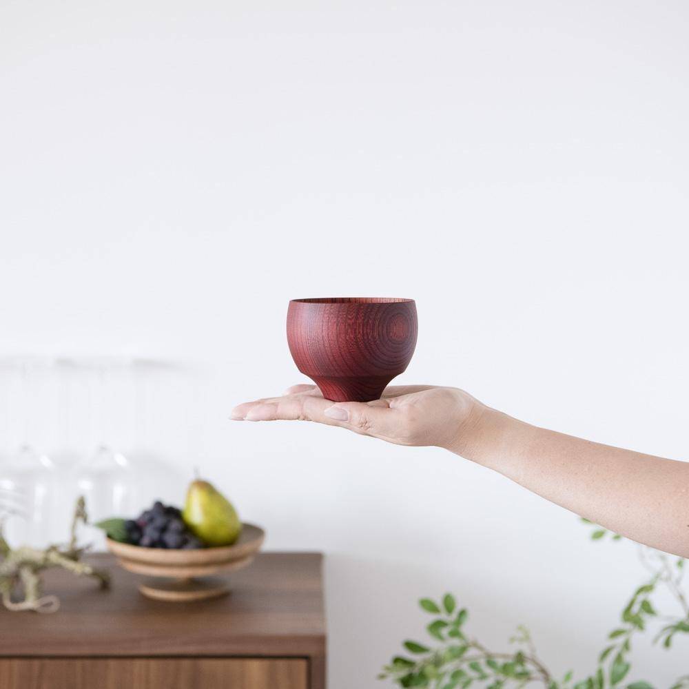 Gatomikio TSUMUGI MARIGATA Yamanaka Lacquer Miso Soup Bowl - MUSUBI KILN - Handmade Japanese Tableware and Japanese Dinnerware