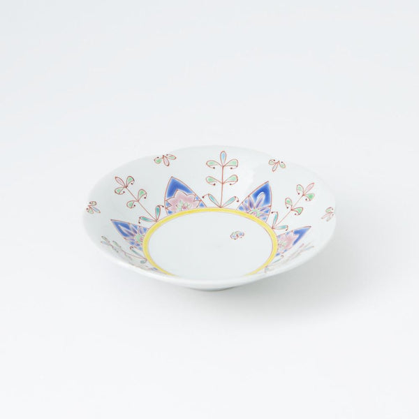 Ginshu Kiln Blue Dream Kutani Bowl 7.5in - MUSUBI KILN - Handmade Japanese Tableware and Japanese Dinnerware