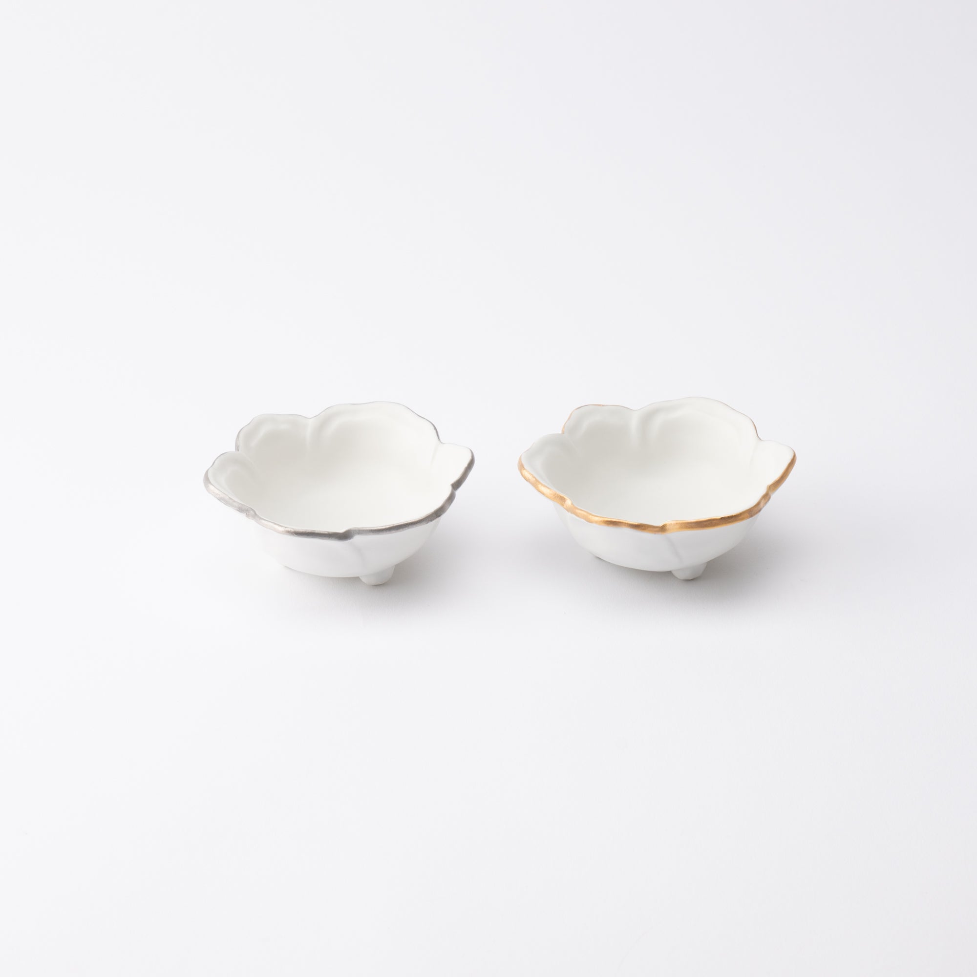 Japanese Porcelain Bowl Vtg Kobachi C1930 Floral Butterfly Design