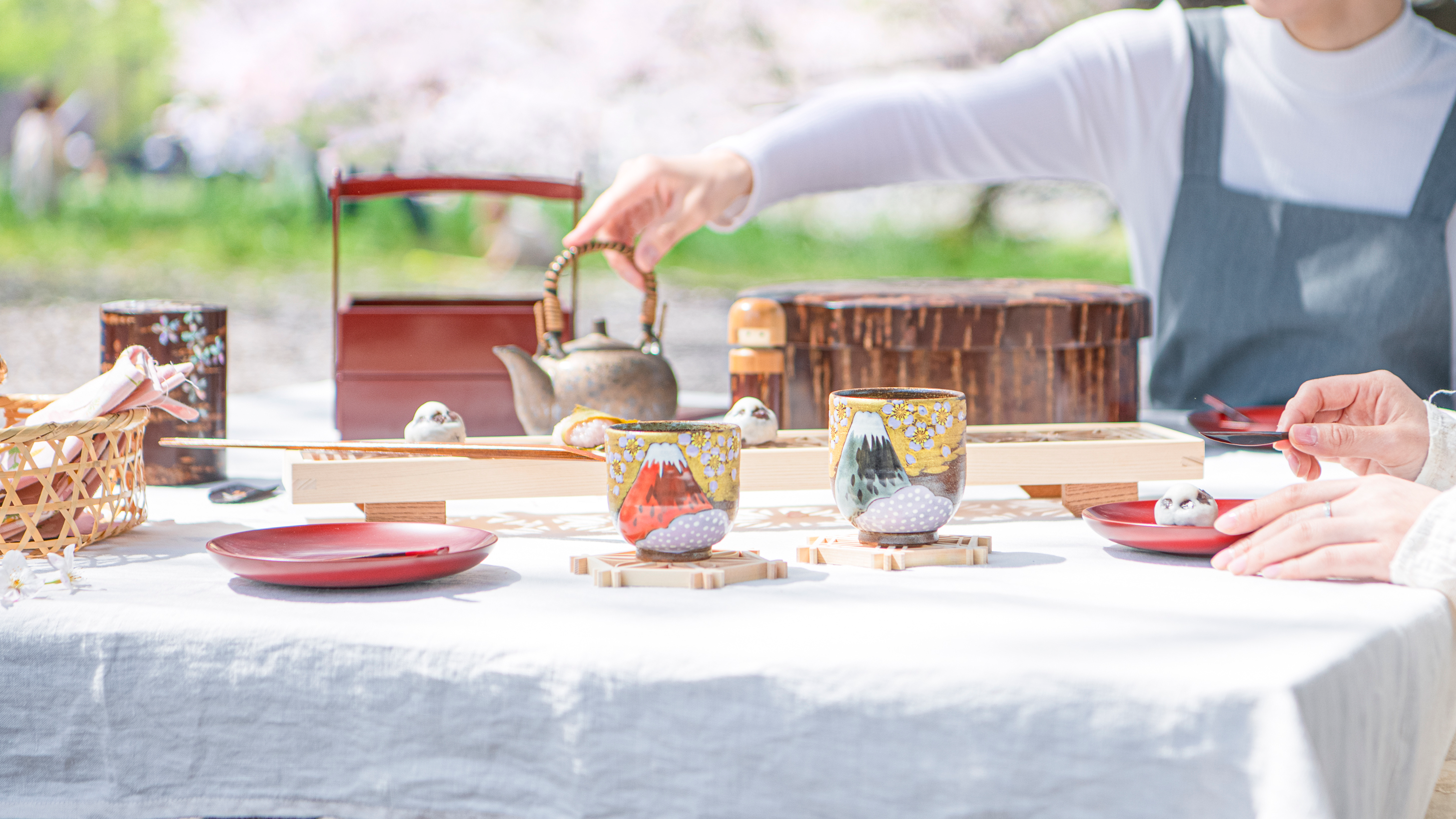 Savor Spring with Delicious Japanese Tea and Sweets