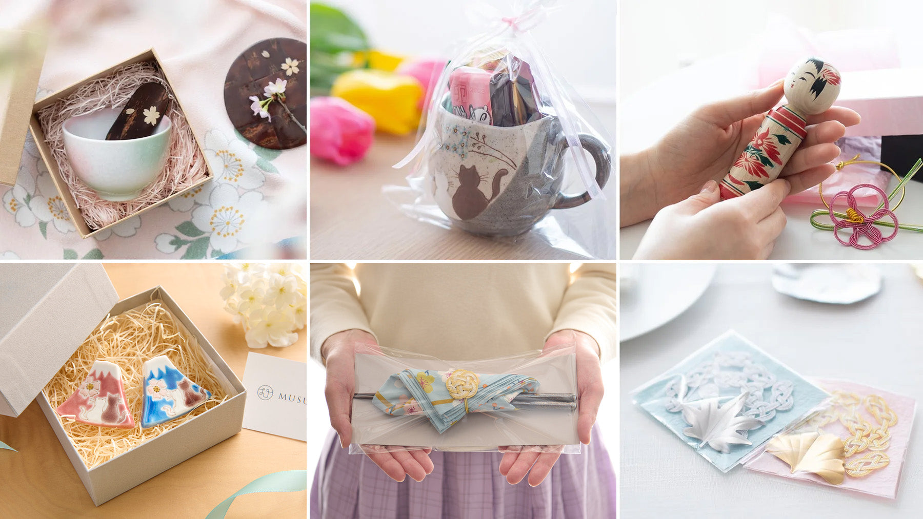 6 Wonderful Hand-wrapped Small Gift Packages