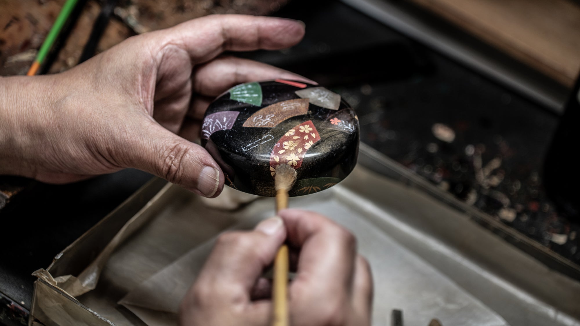 Decorative Techniques for Japanese Lacquerware