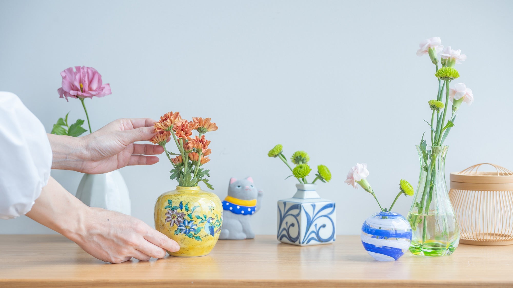 A Small Vase for Your Life with Flowers
