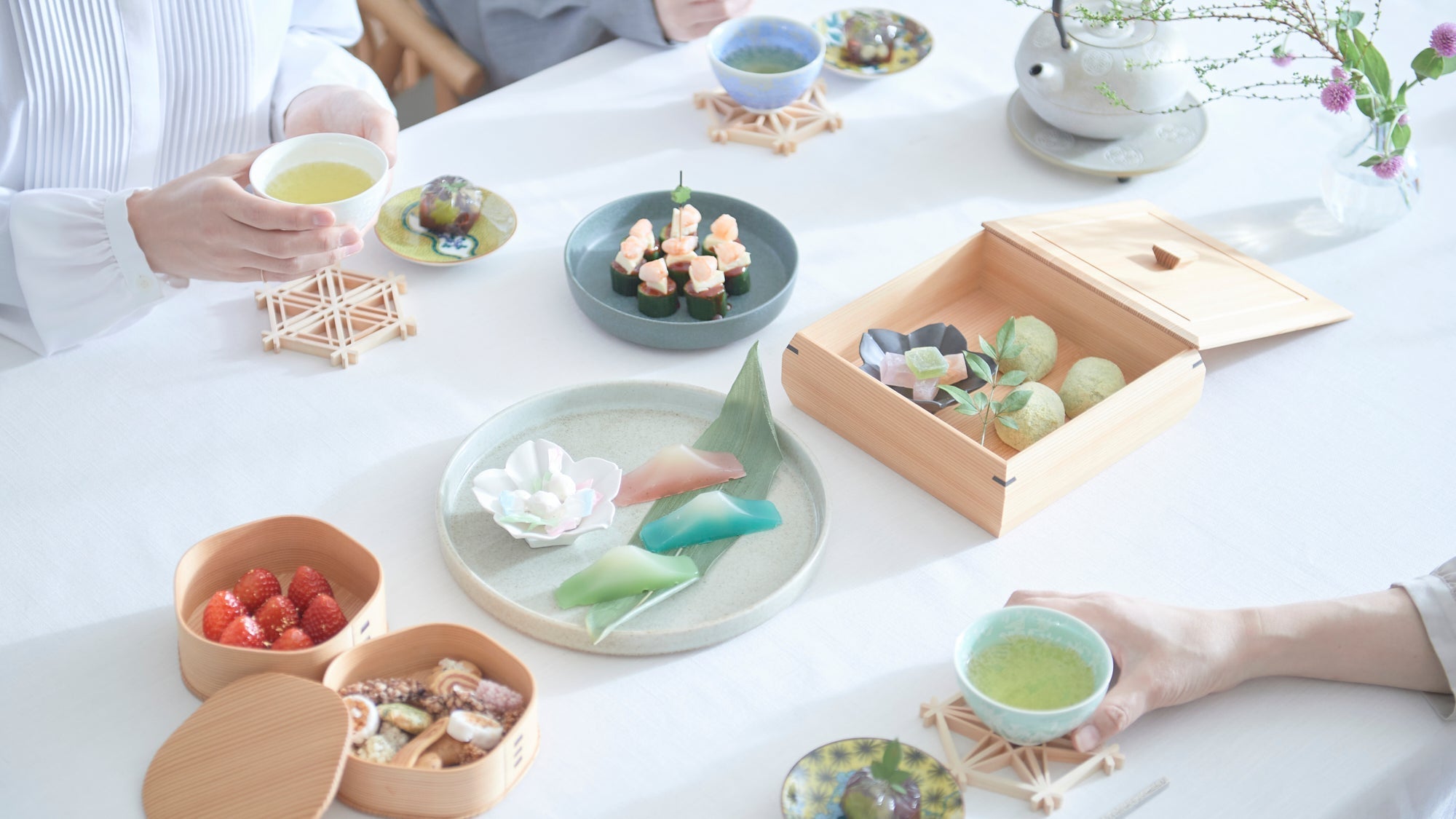 Spring's Tea Time with Magewappa Bento Boxes