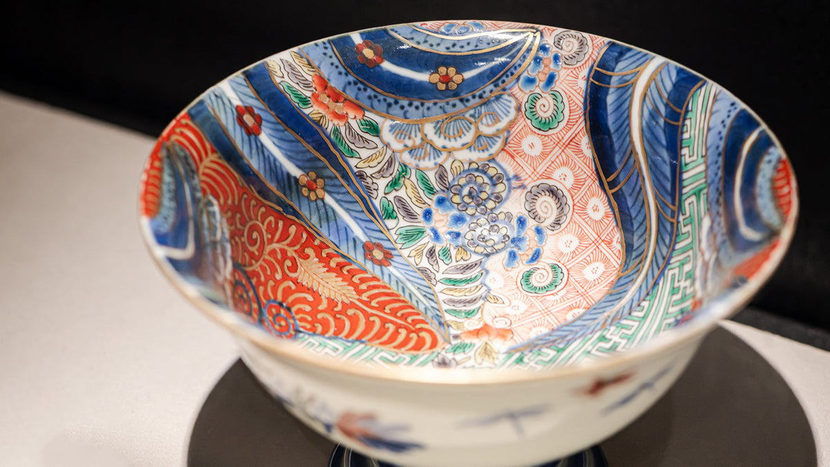 Beautiful patterns of Arita porcelain