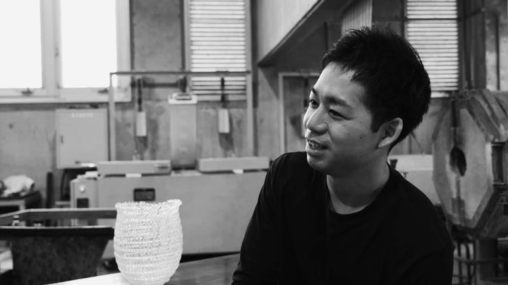 Tracing the Breath of Glass: The Living Lines of Takeoka Kensuke