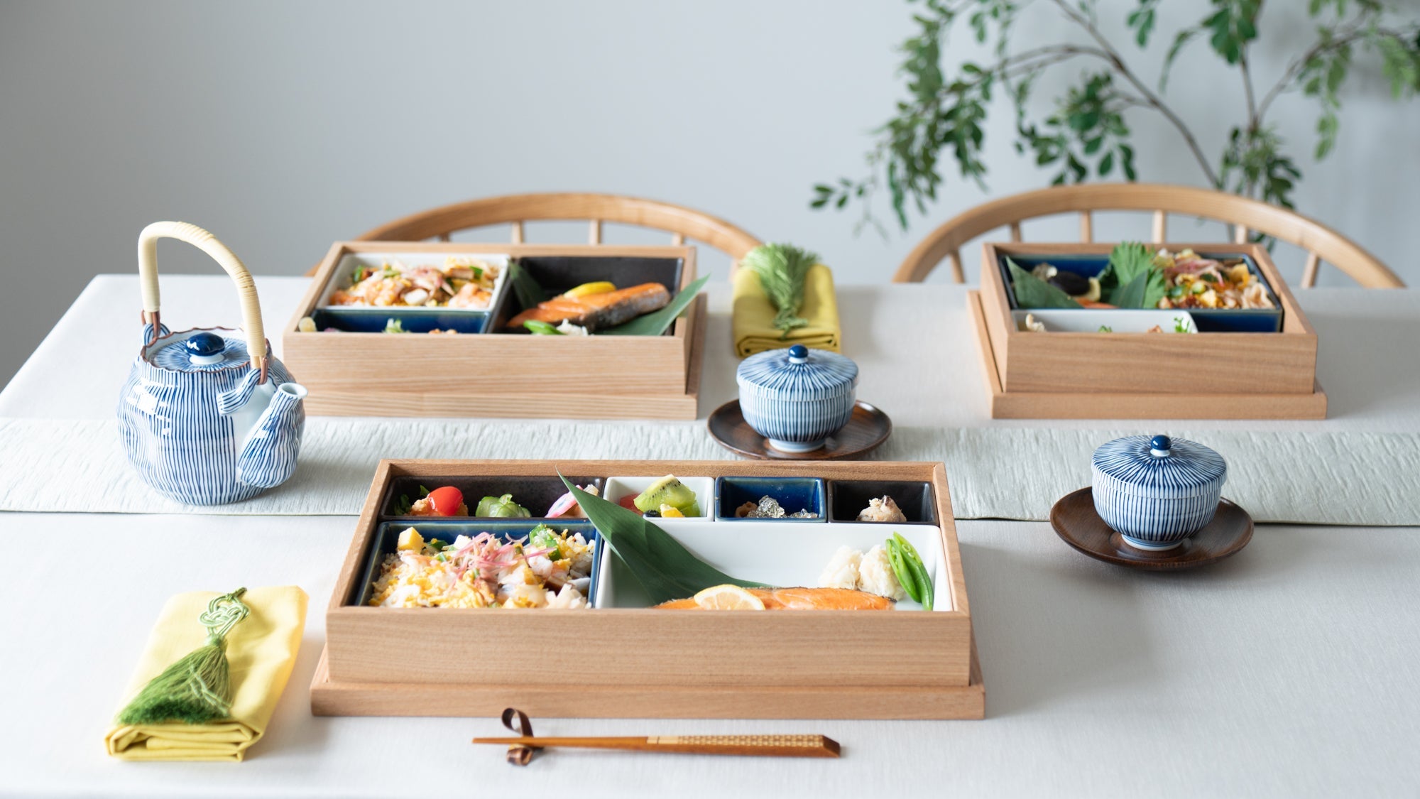 The Whole New Shokado Style -How To Use Hibino Modern Bento Box - MUSUBI KILN