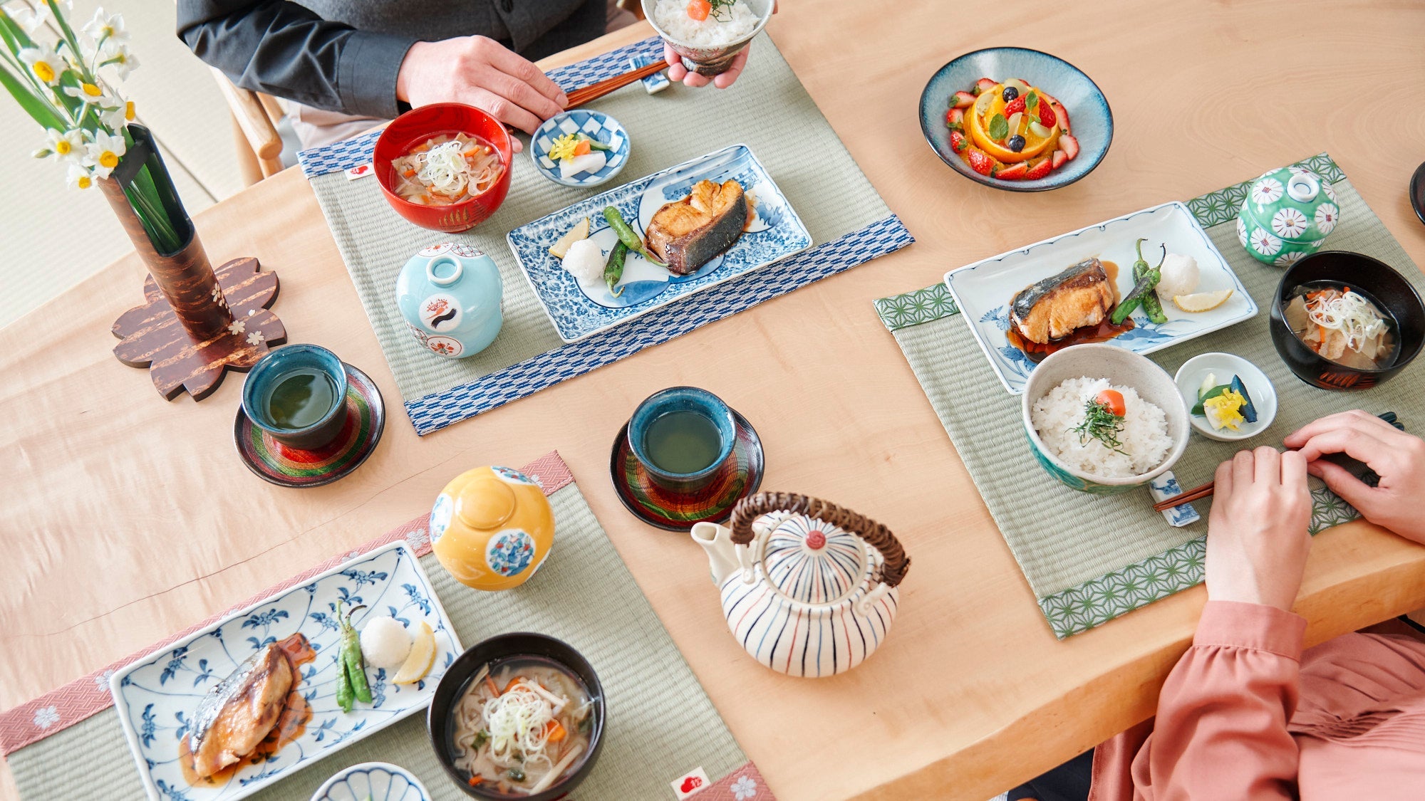 Comforting Moments at the Family Winter Table