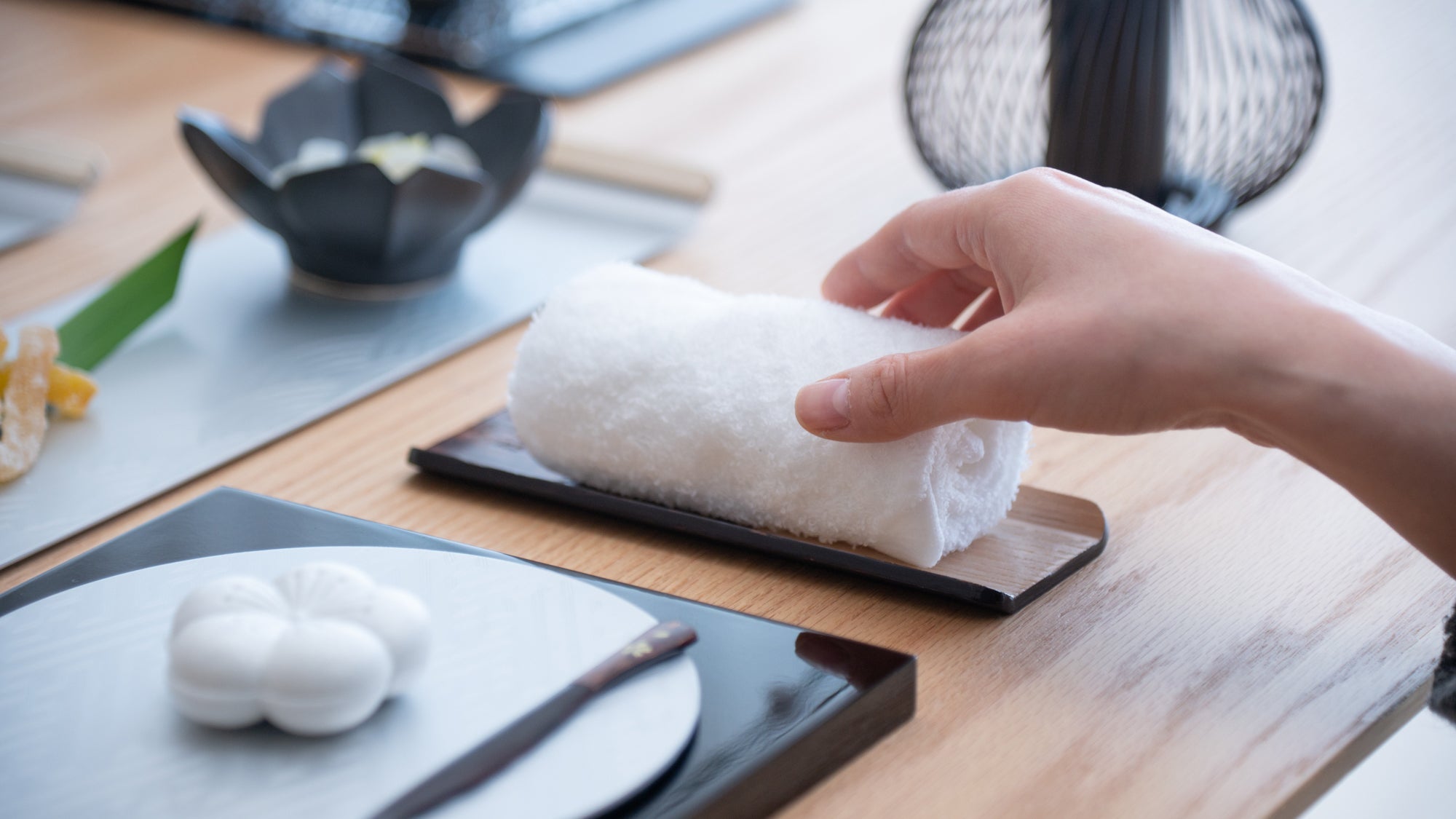 Oshibori Wet Towel Tray