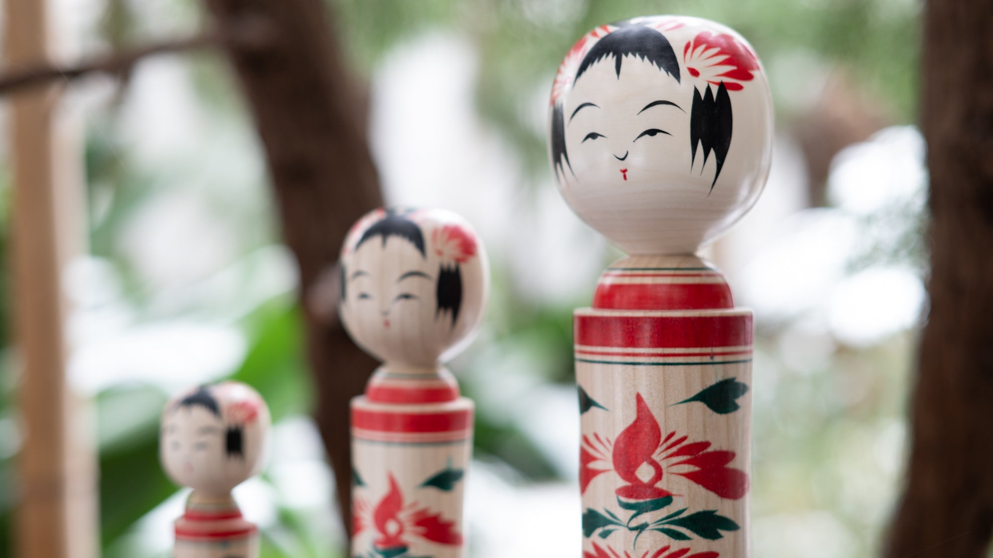 Naruko Kokeshi Dolls