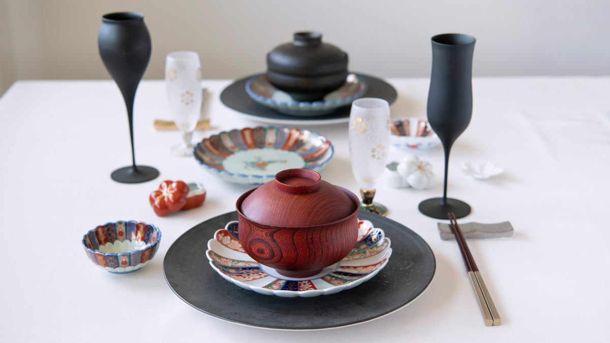 Japanese Table Setting #9 Japanese Modern Celebration