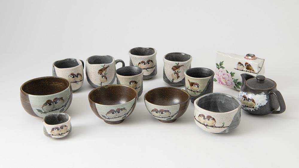 Toshito Nakamura Twin Sparrows Series | MUSUBI KILN